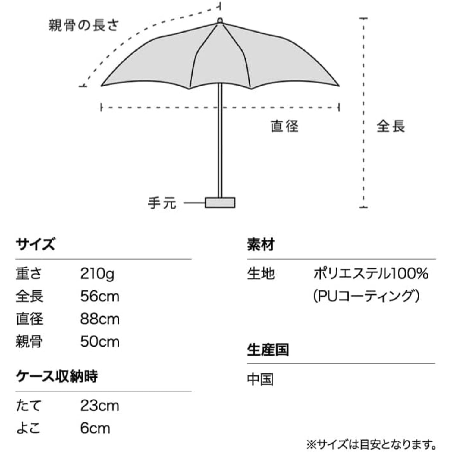 WPC Blackout Sailor Mini Folding UV Protection Upf 50+ Umbrella 50cm (Lavender)