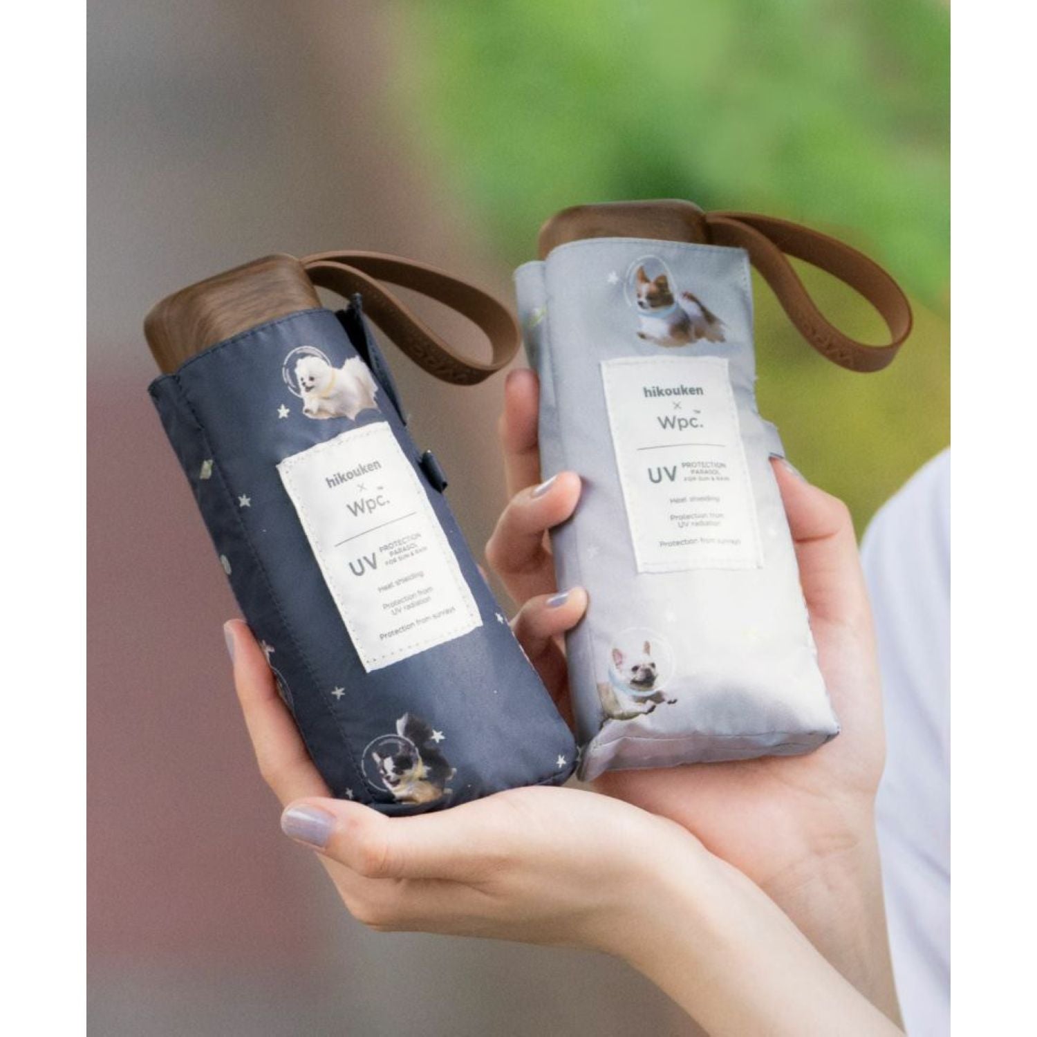 WPC Hikouken UV Protection UPF 50+ Umbrella 49cm (Navy)