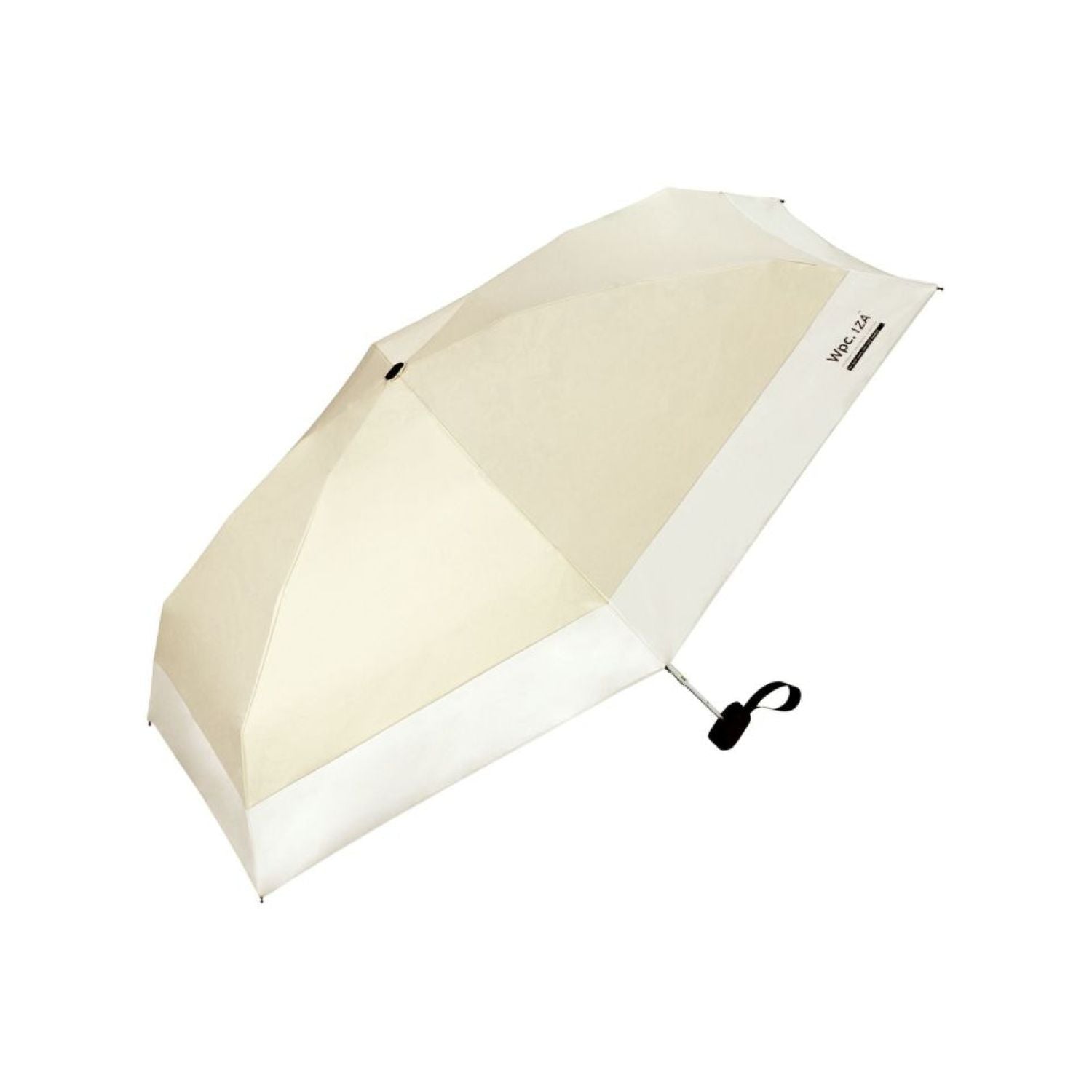 WPC IZA Compact UV Protection UPF 50+ Umbrella 53cm (Beige X Off White)