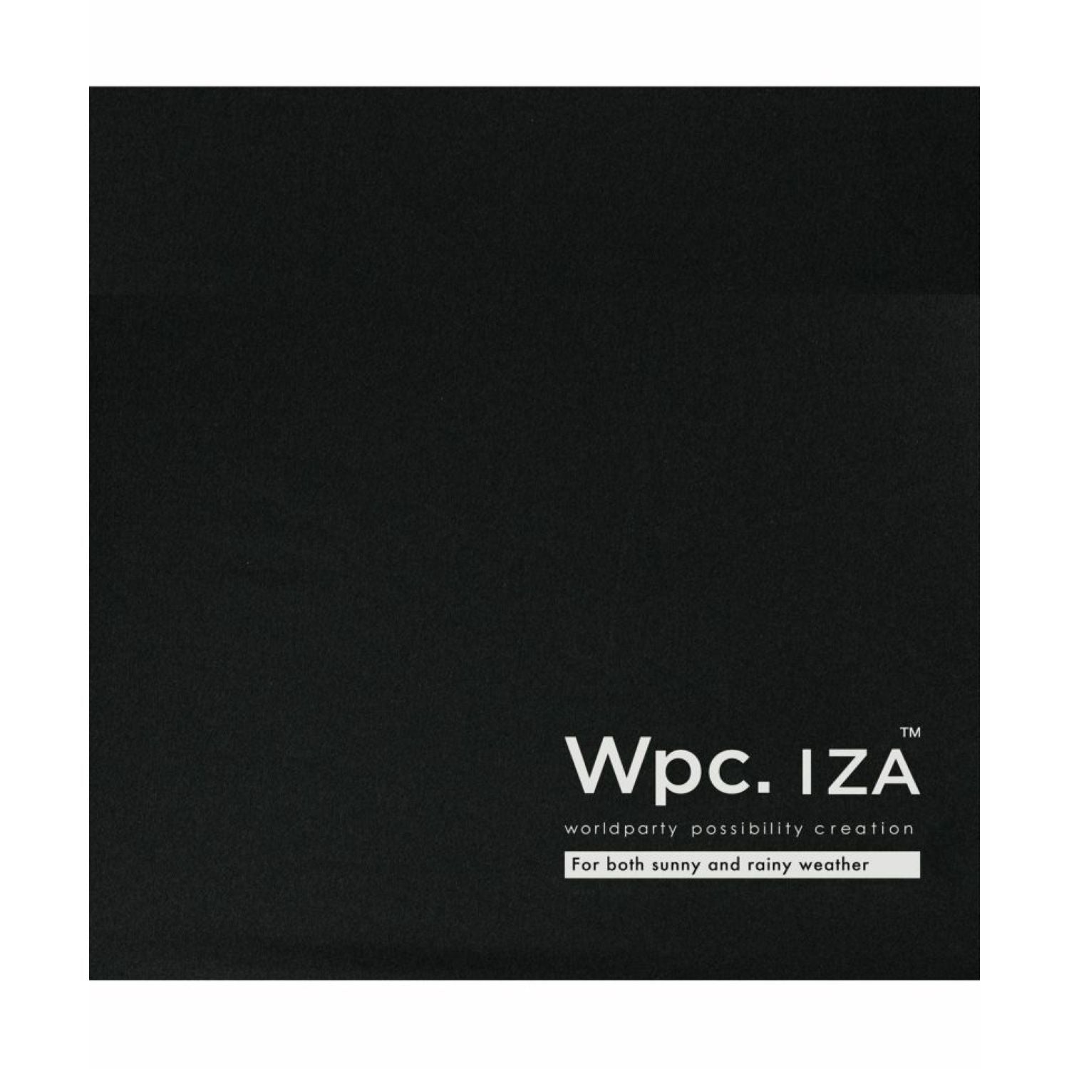 WPC IZA Ultra Light UV Protection UPF 50+ Umbrella 50cm (Black)