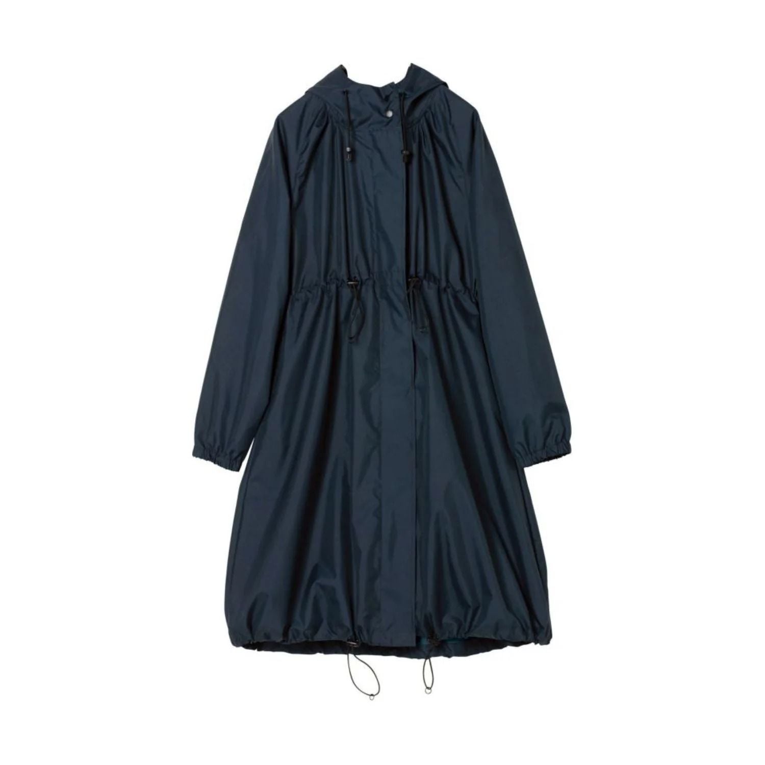 WPC Long Mods (2026) Women Raincoat One Size (Navy)