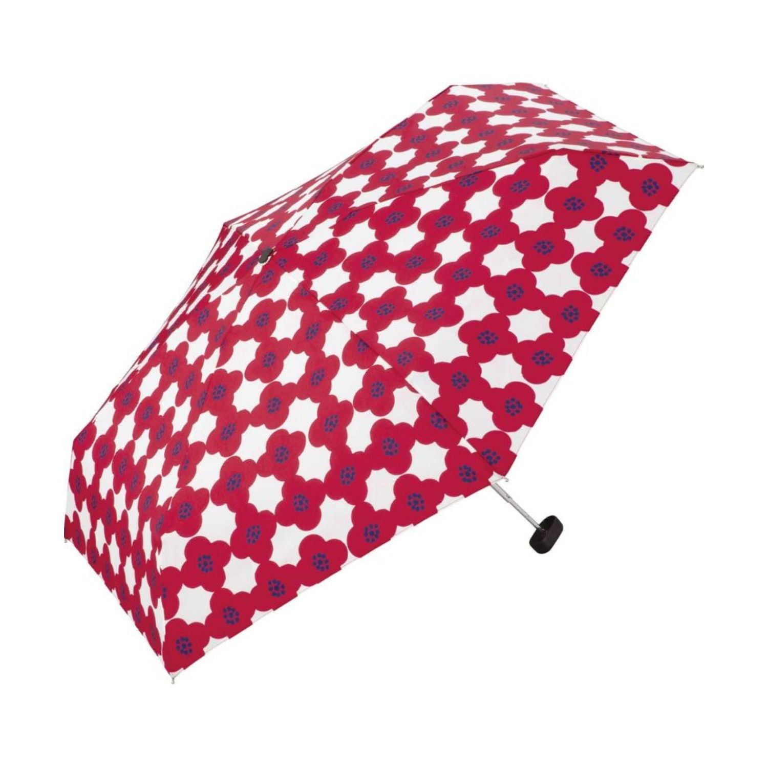WPC Mini Camellia UV Protection Umbrella 50cm (Red)
