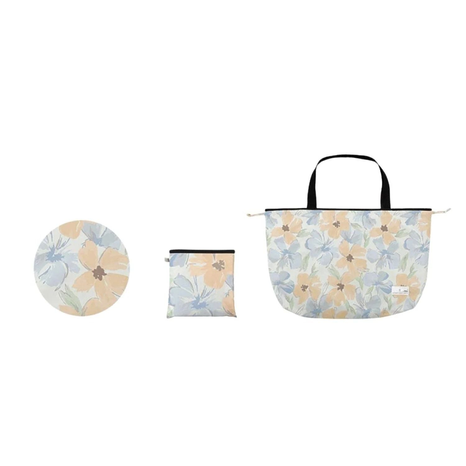 WPC Packable Rain Bag Cover V2 (Flower Wall Orange)