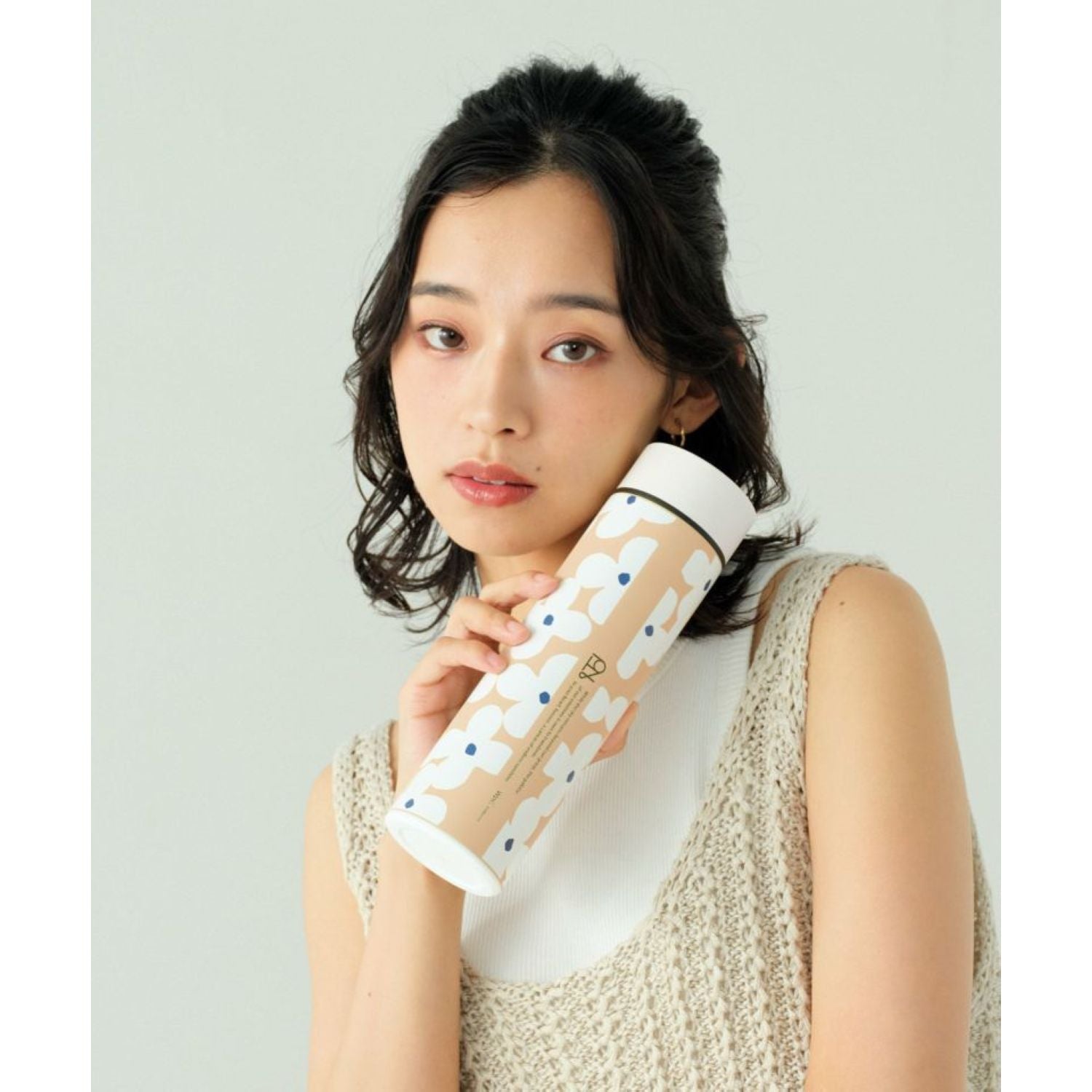 WPC Stainless Steel Bottle 450ml (Merry Flower Off)