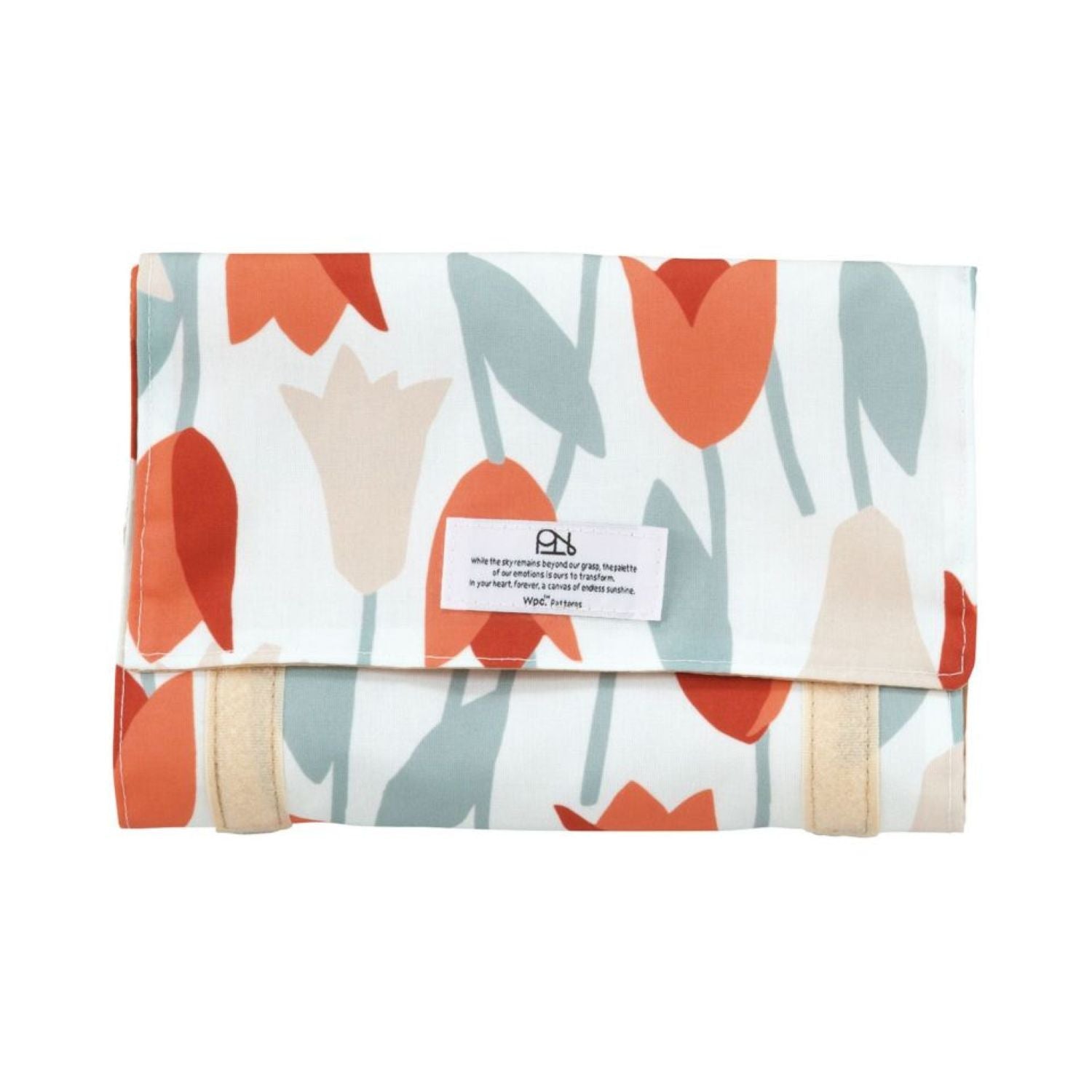 WPC Water Repellent Hanging Toiletry Kit (Blooming Tulip Red)