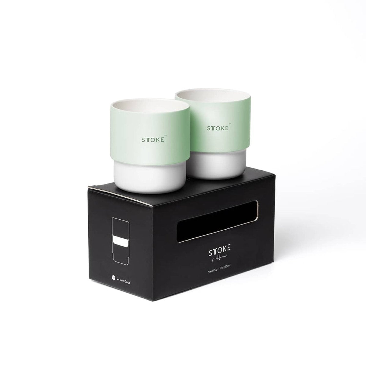 STTOKE Swirl Home Cup 7oz - Mojito Mint