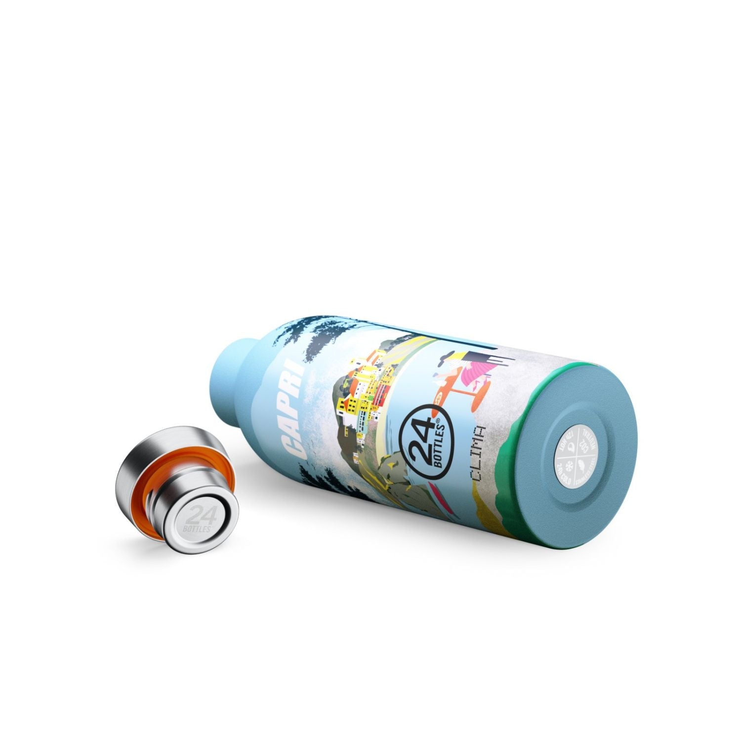 24 Bottles Clima 500ML Insulated Water Bottle - Capri