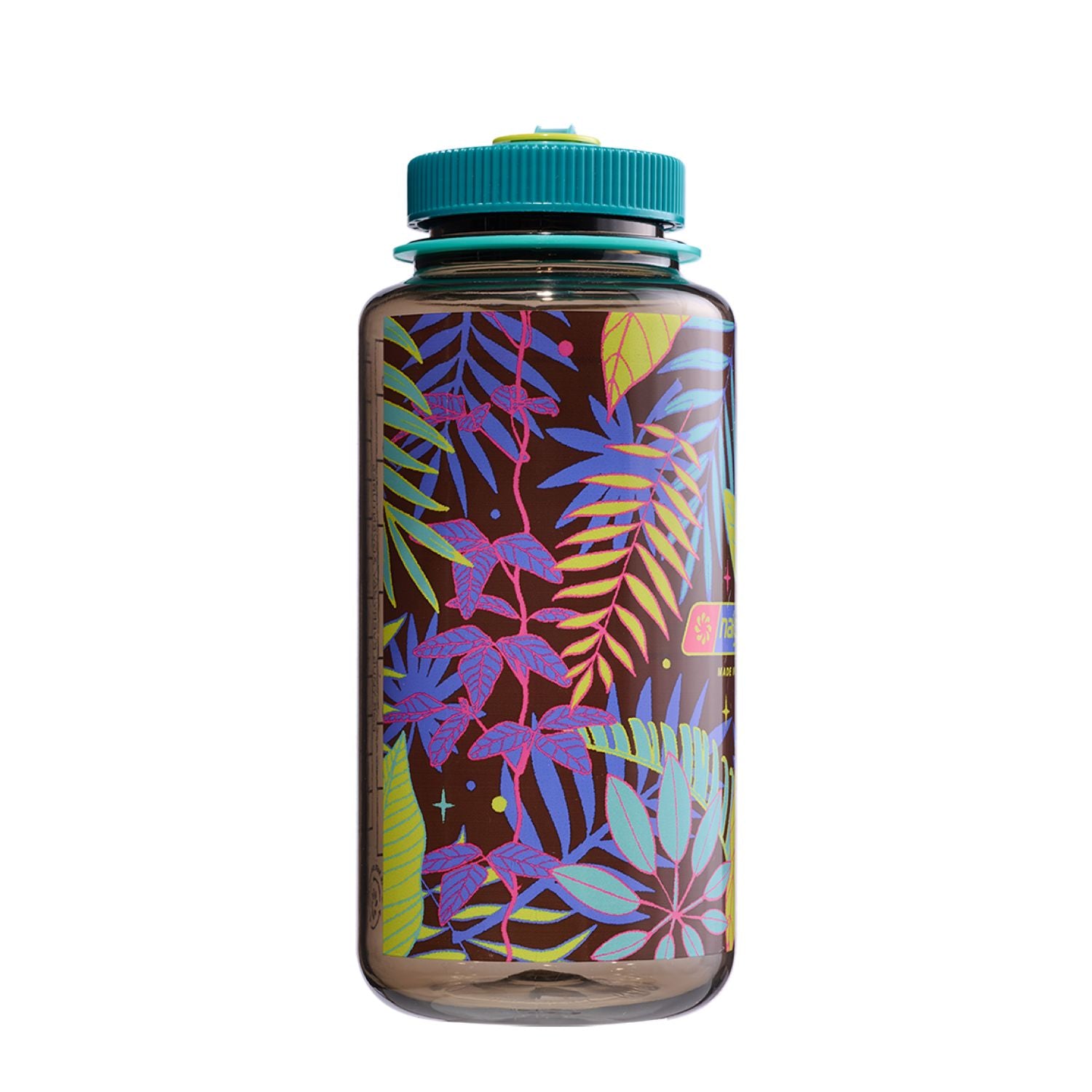 Nalgene 32Oz Wide Mouth Bottle Woodsman With Botanical Ferns