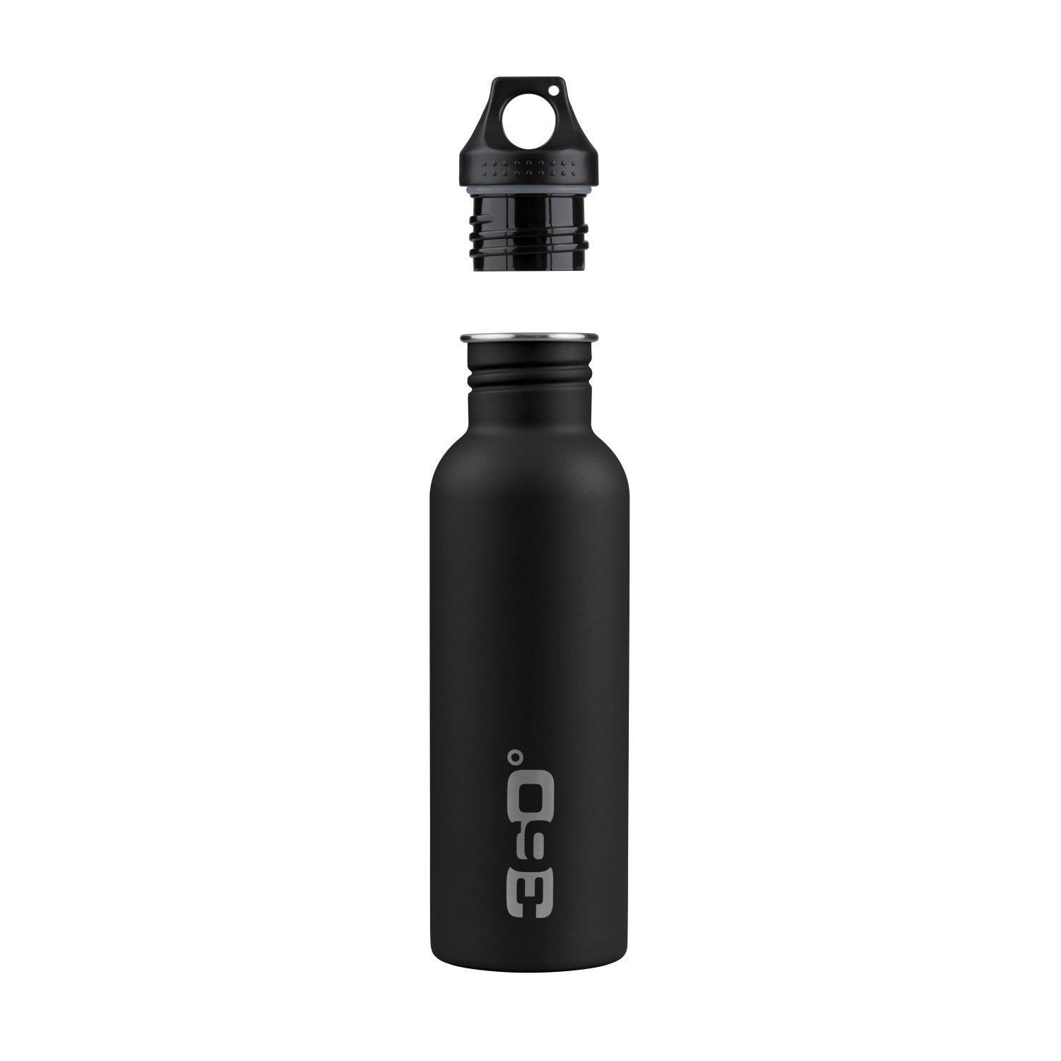 360 Degrees Single Wall Water Bottle 750ML (Matte Black)