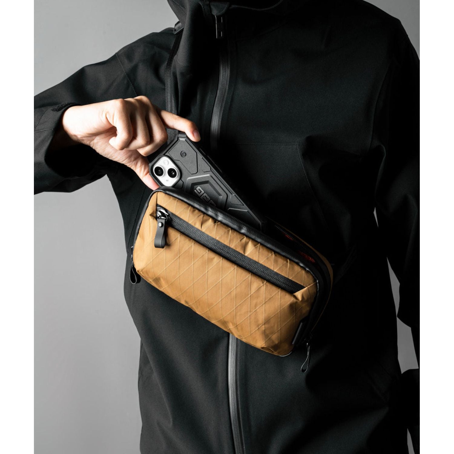 ALPAKA Elements Tech Case Mini X-Pac VX21 (Coyote Brown)