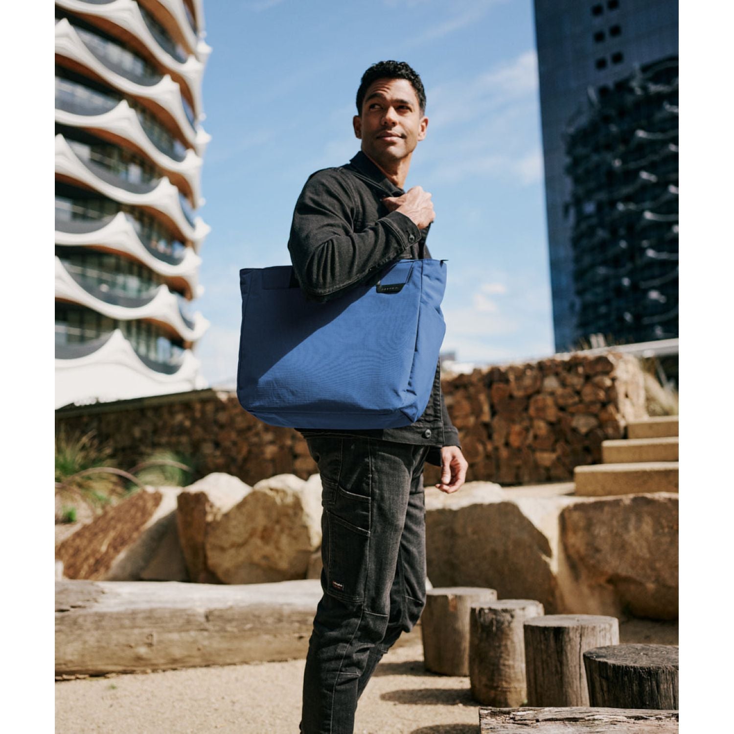 ALPAKA Metro Tote Bag Axoflux 210D (Blue)