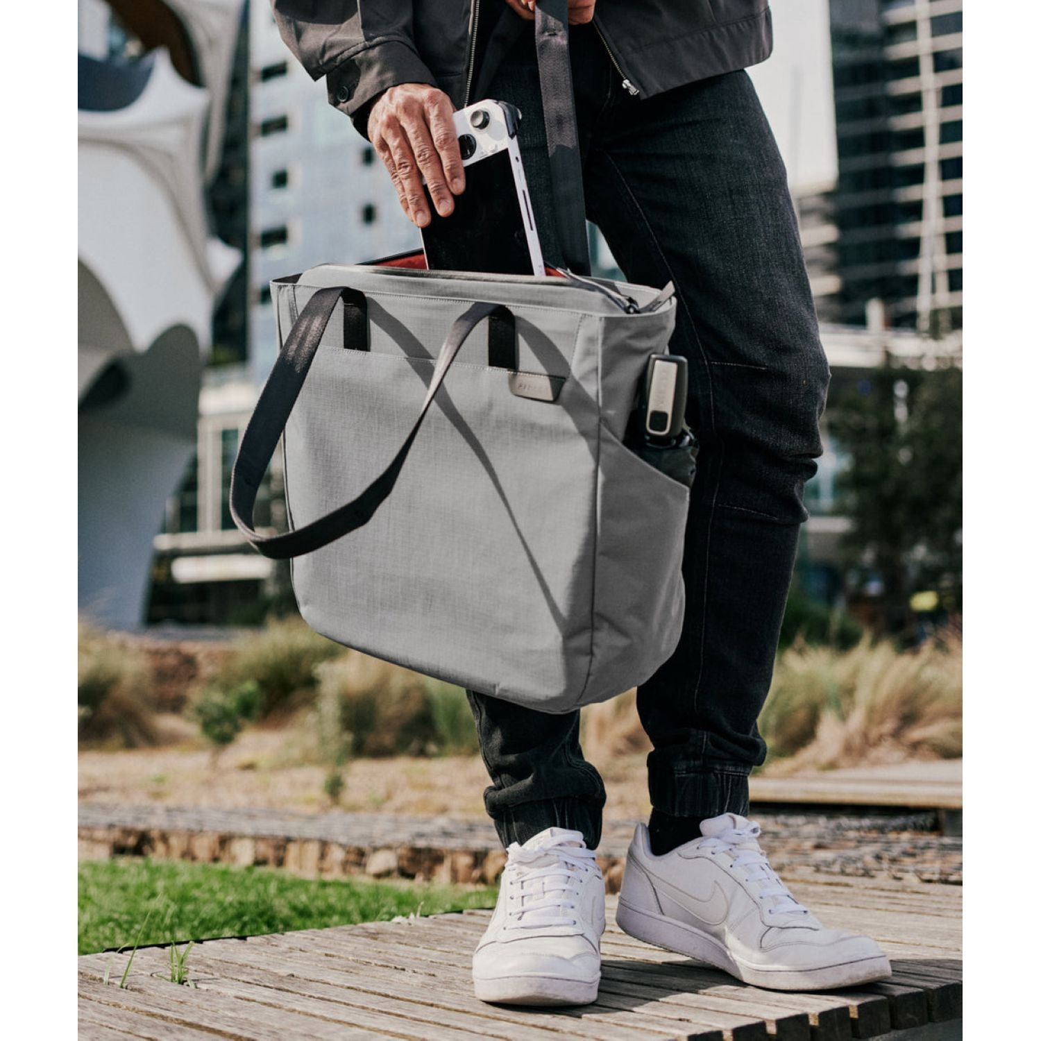ALPAKA Metro Tote Bag Axoflux 210D (Grey)