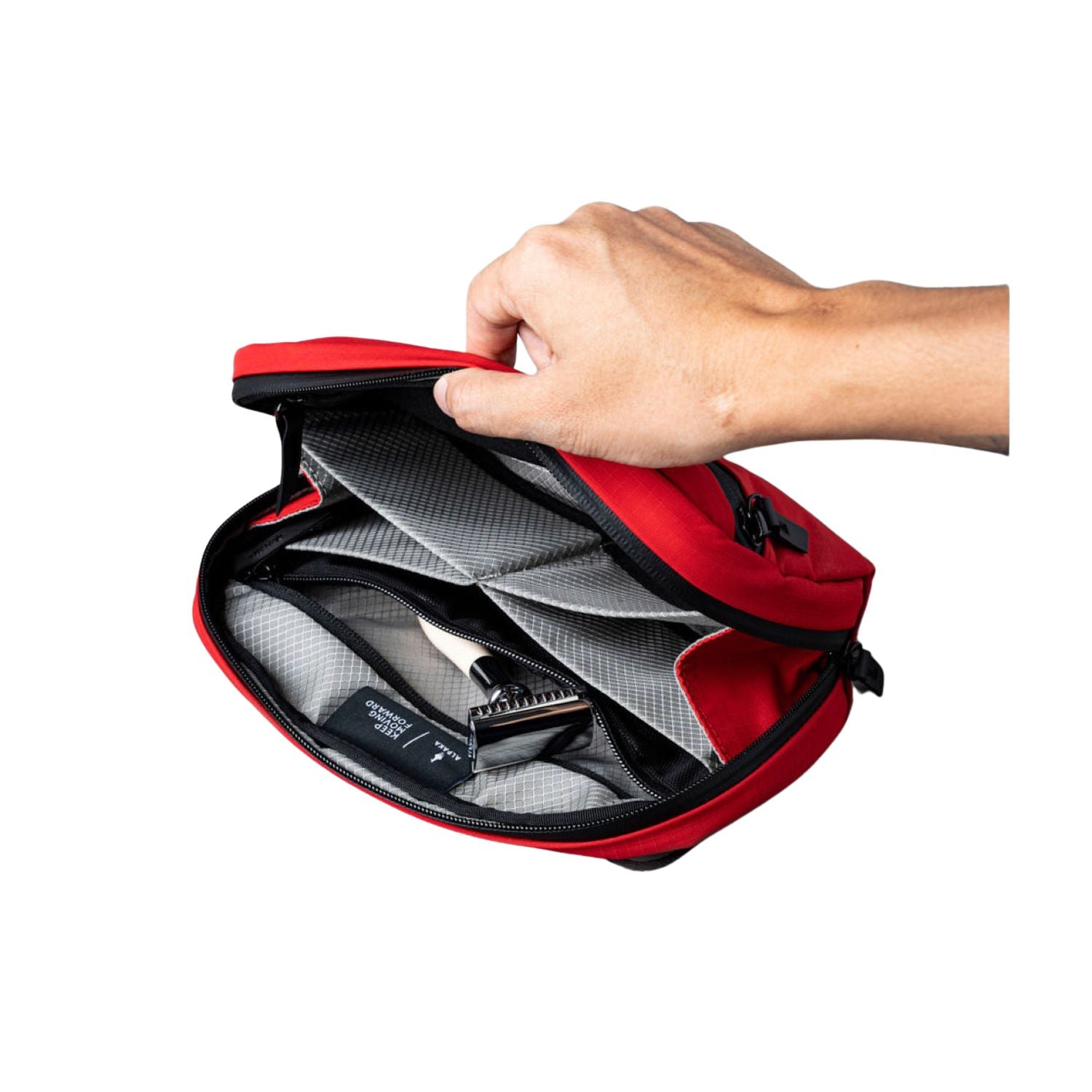 ALPAKA Toiletry Bag Axoflux 210D (Red)