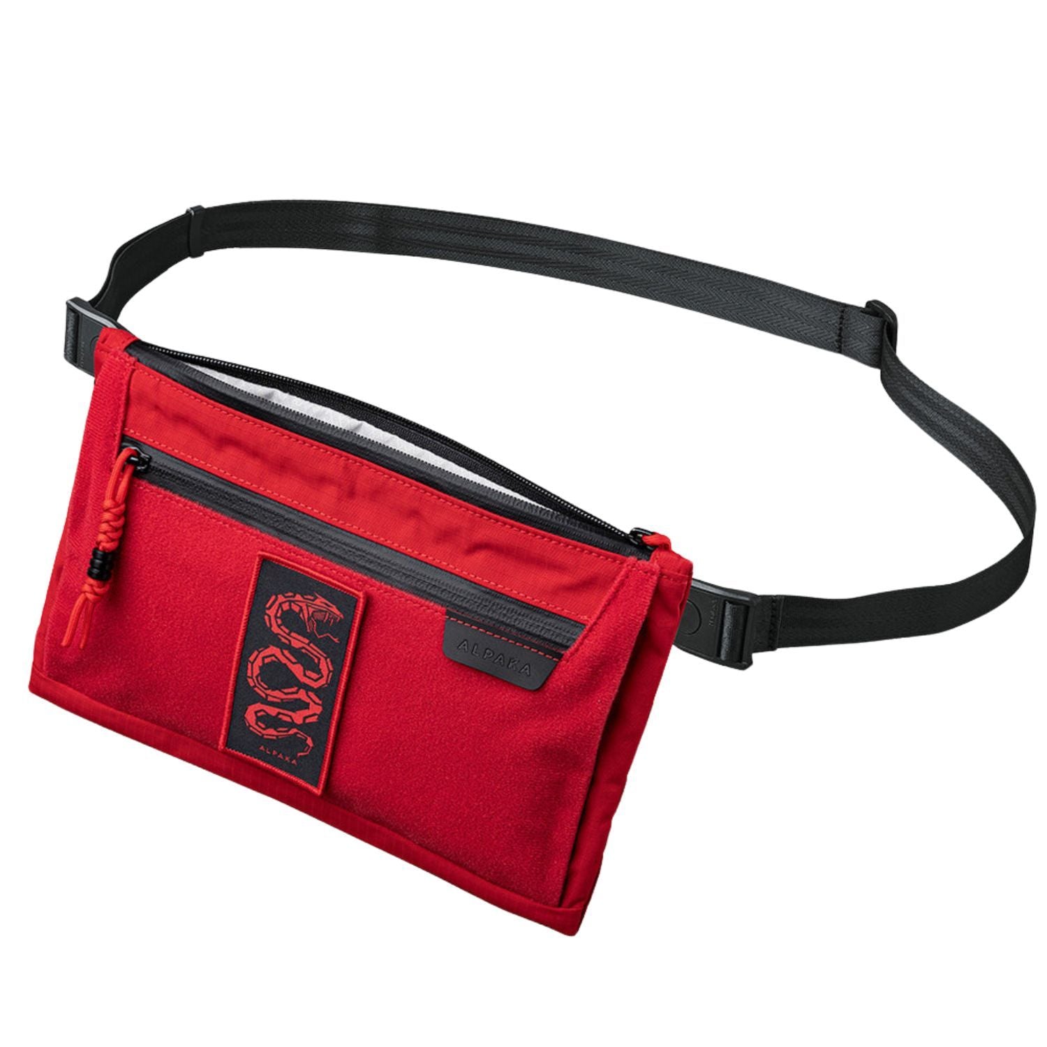 ALPAKA Zip Pouch Max V2 Axoflux 210D - Snake Edition Red – The