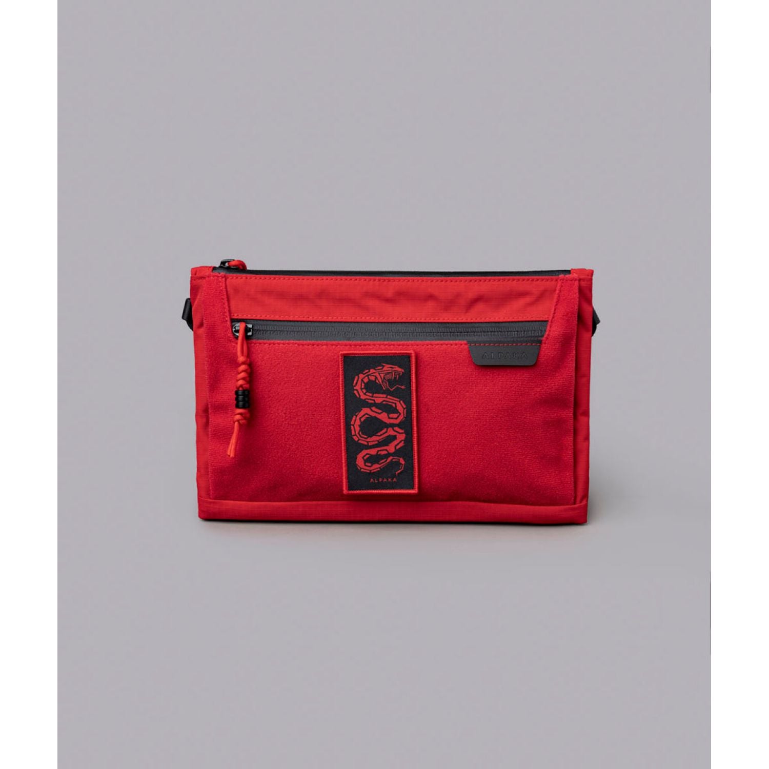 ALPAKA Zip Pouch Max V2 Axoflux 210D - Snake Edition Red – The