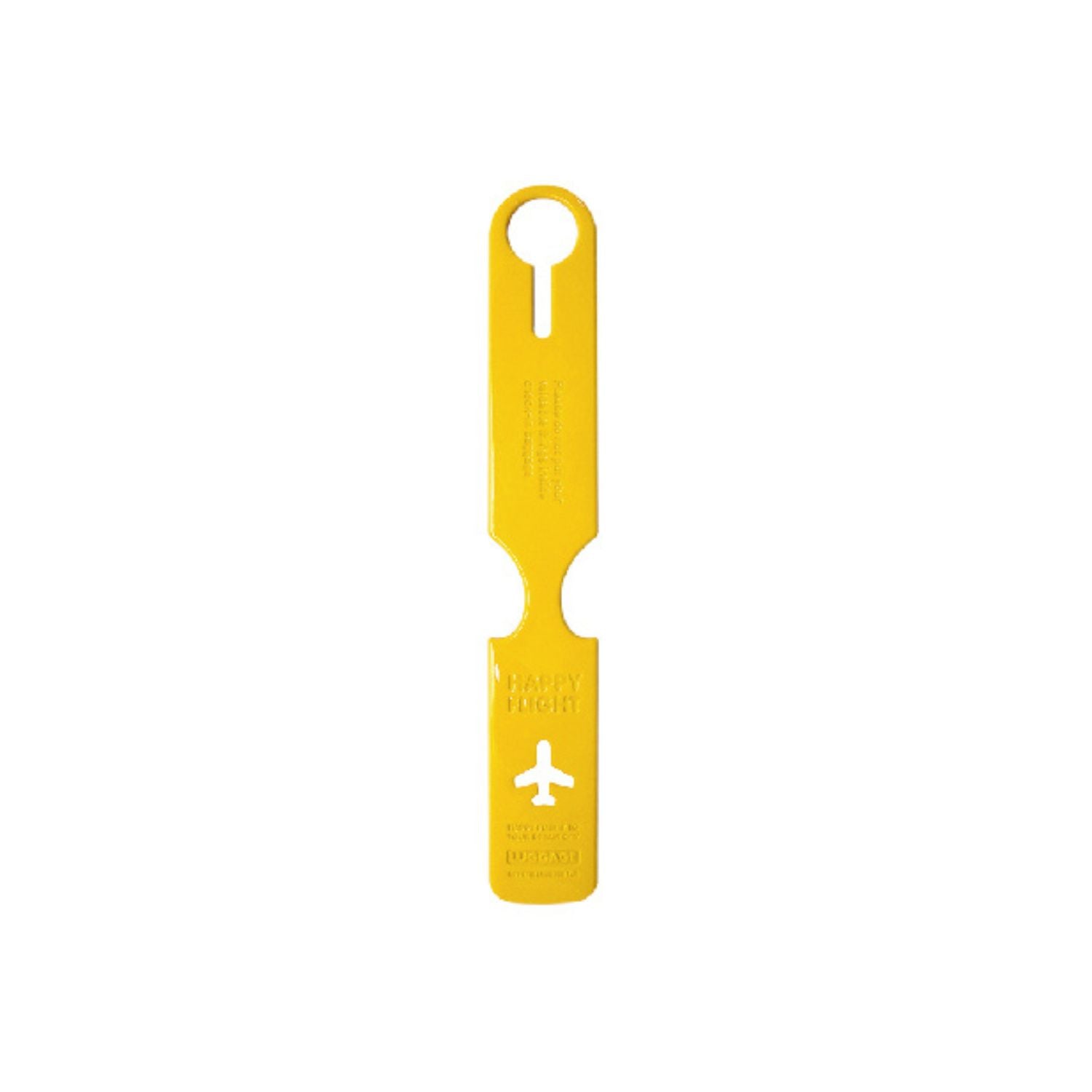 Alifedesign HF Petit Luggage Tag - Yellow