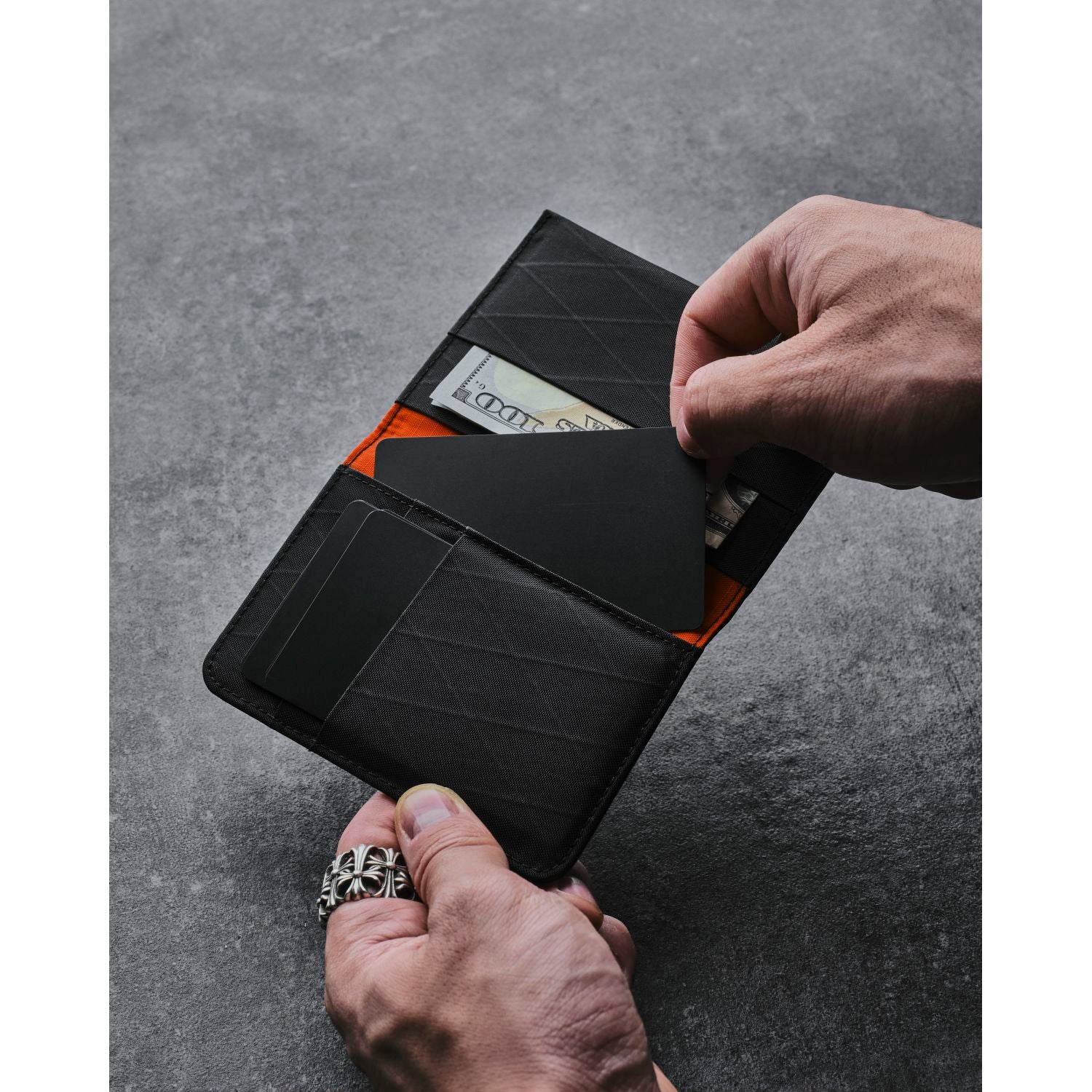 ALPAKA Bifold Wallet X-Pac VX21 (Black)