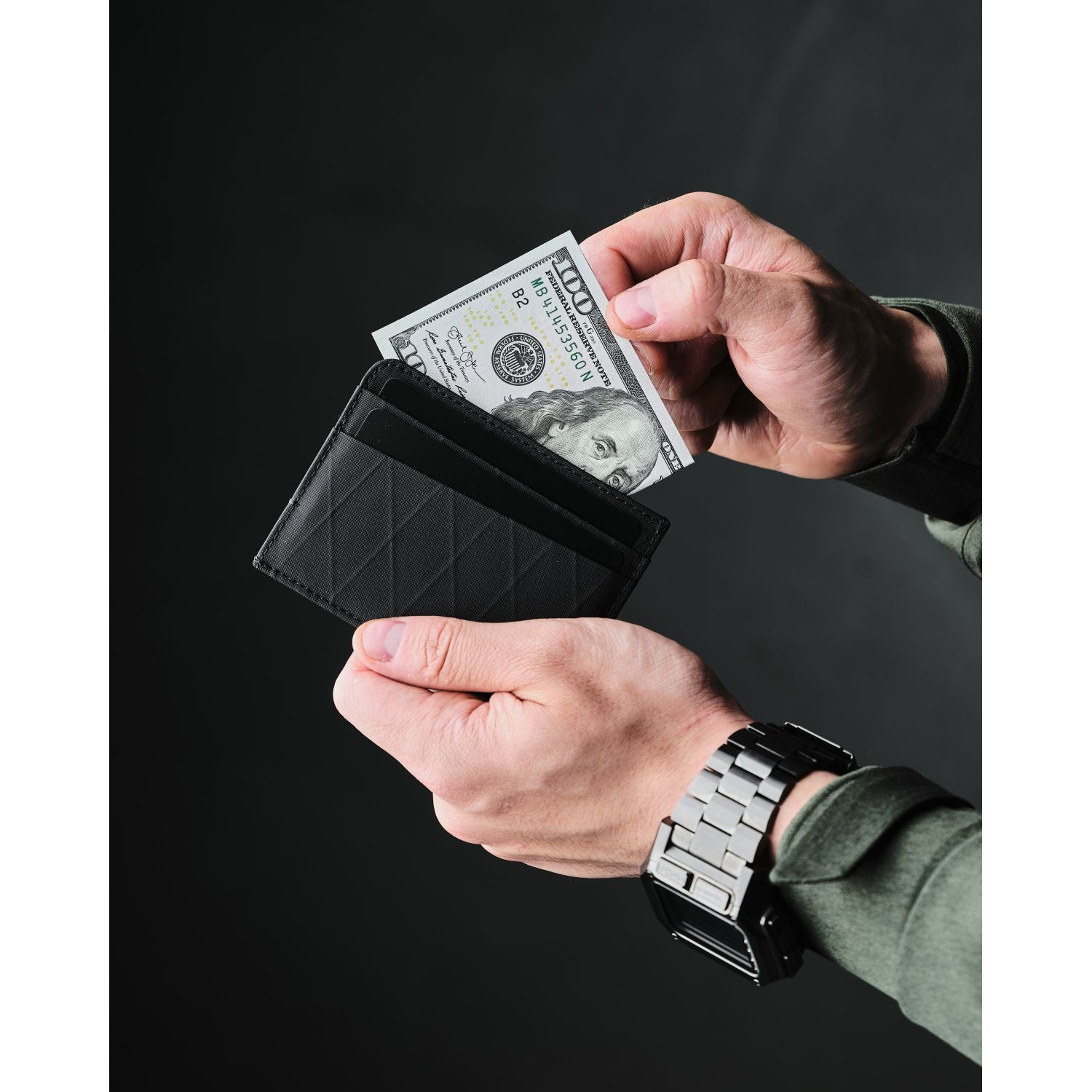 ALPAKA Card Wallet X-Pac VX21 (Black)