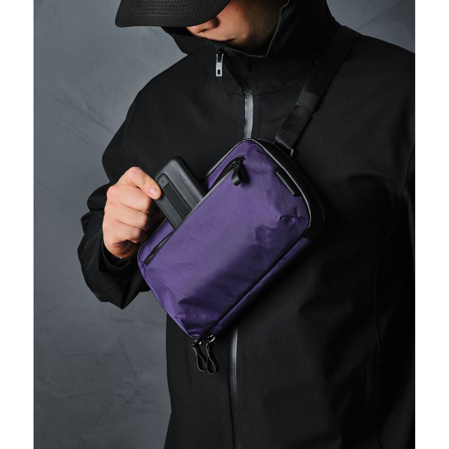 ALPAKA Elements Tech Case Mini X-Pac VX21 (Purple)