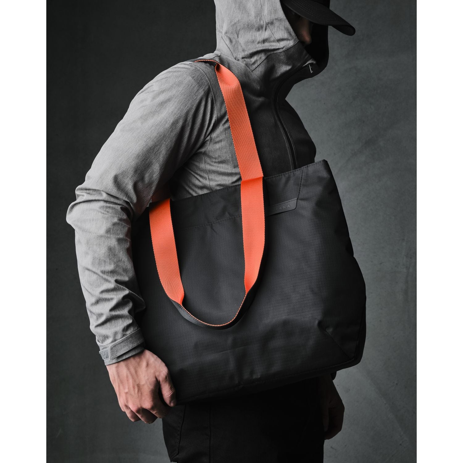 ALPAKA Elements Tote Bag Axoflux 210D (Black/Orange)