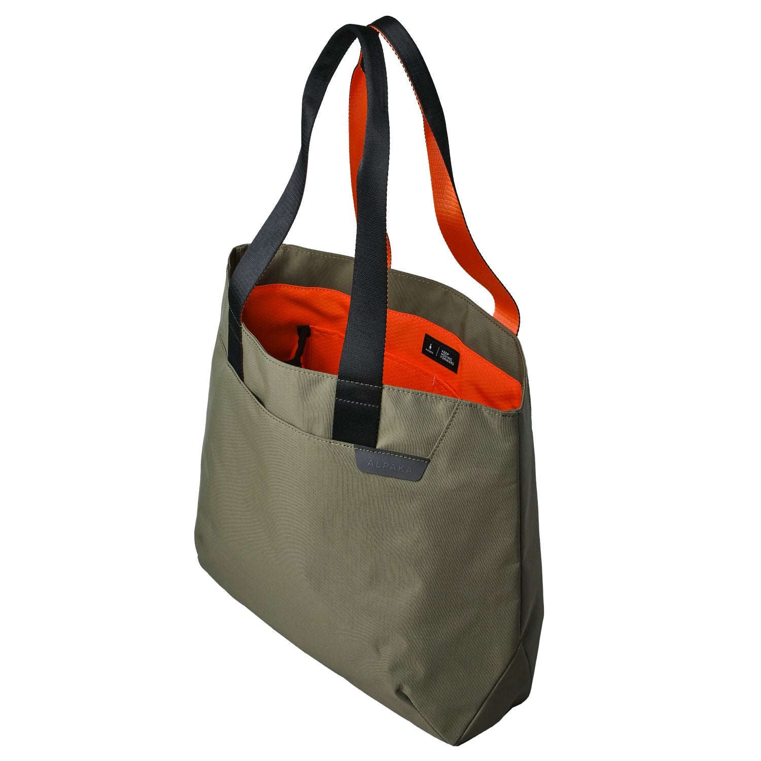ALPAKA Elements Tote Bag Axoflux 210D (Green/Orange)
