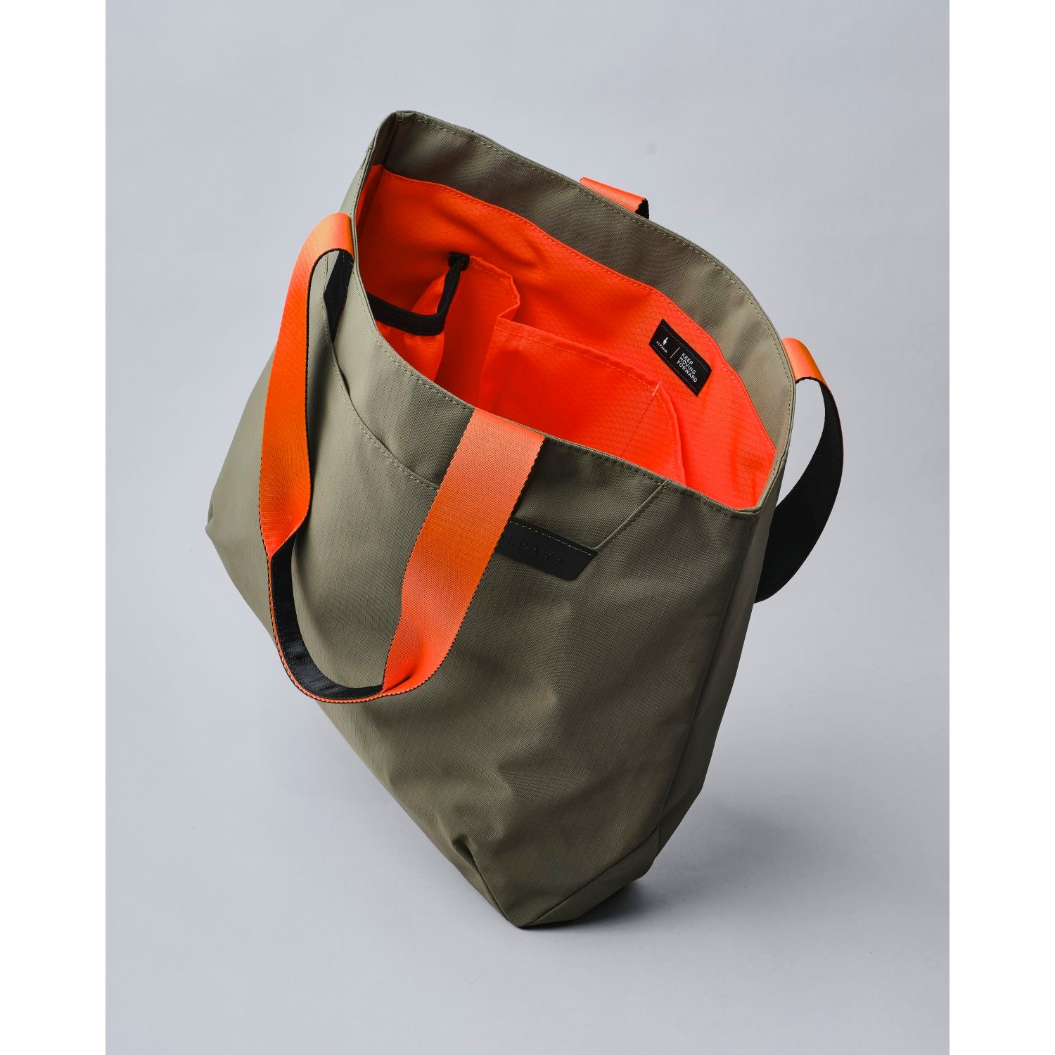 ALPAKA Elements Tote Bag Axoflux 210D (Green/Orange)