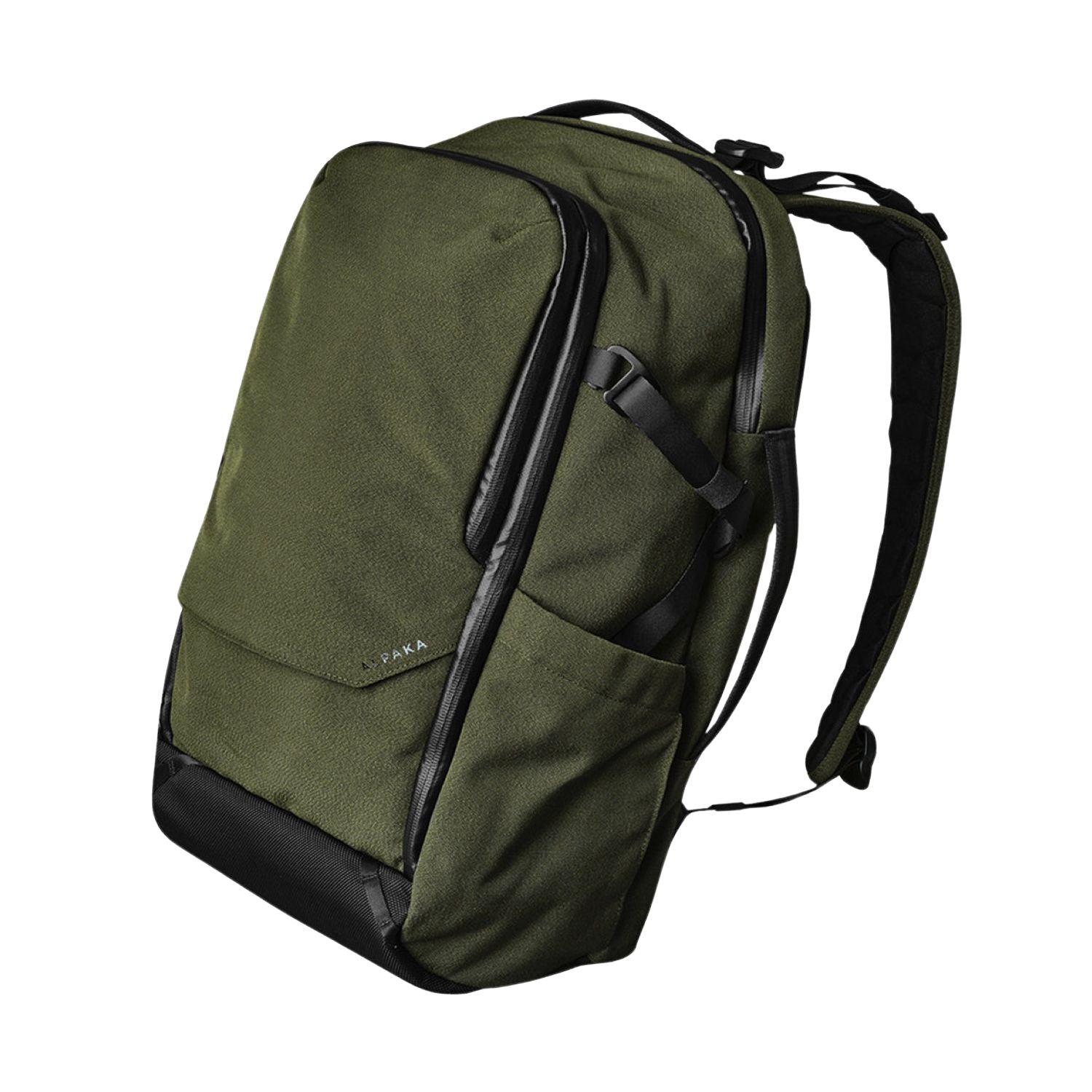 ALPAKA Elements Travel (35L) Axoflux 600D Backpack + Removable Waist Strap (Green)