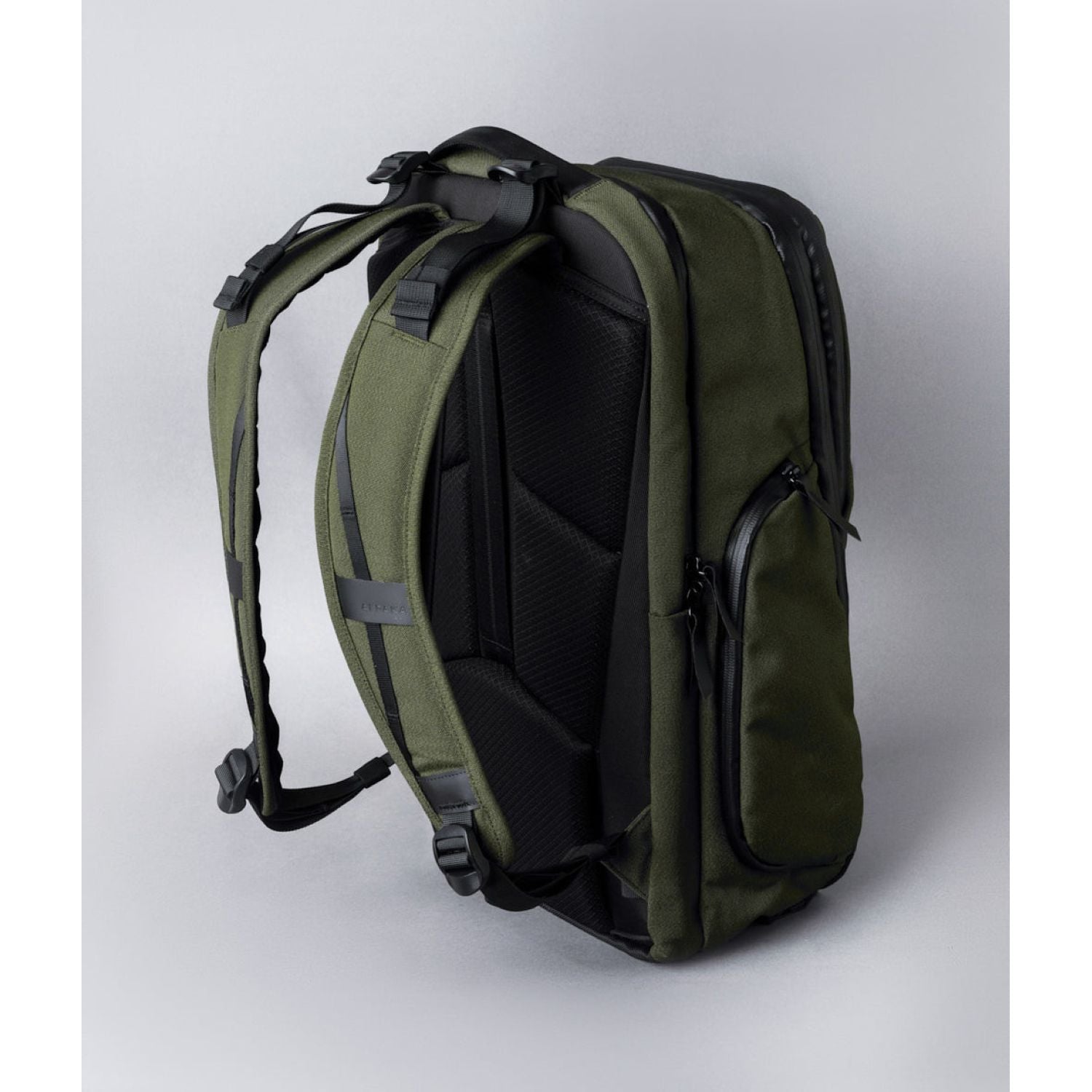 ALPAKA Elements Travel (35L) Axoflux 600D Backpack + Removable Waist Strap (Green)