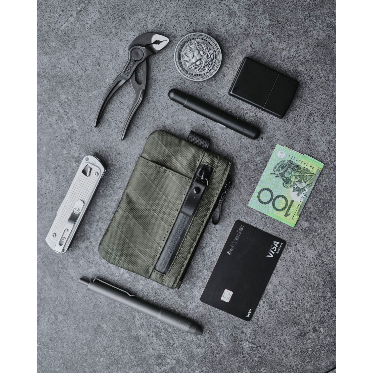 ALPAKA Zip Pouch Pro VX21 (Dark Green)