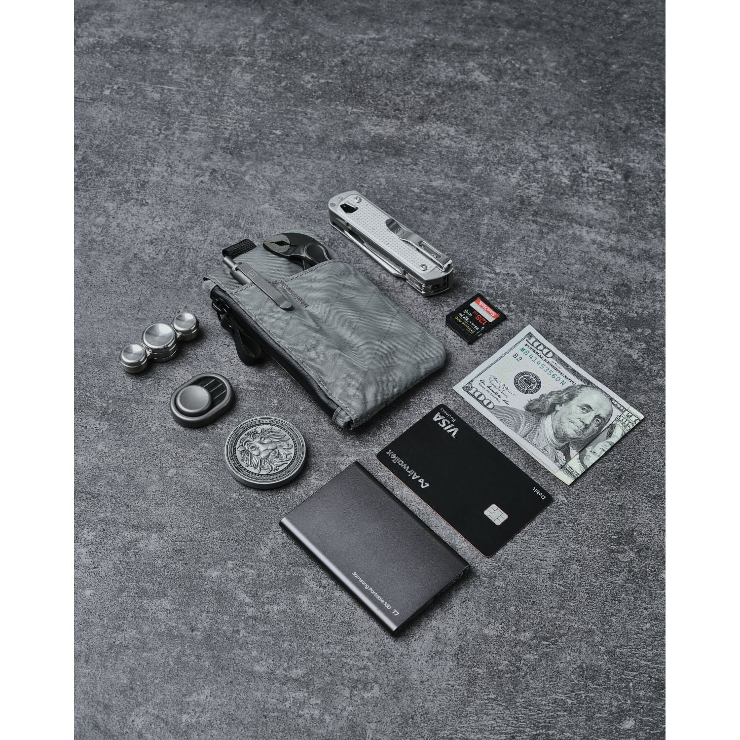 ALPAKA Zip Pouch Pro VX21 (Slate Grey)