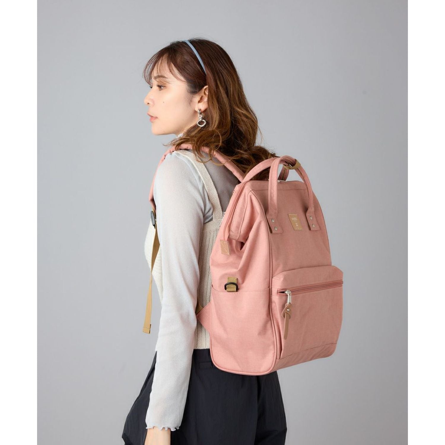 Anello CB Heather Kuchigane Backpack R (Black)