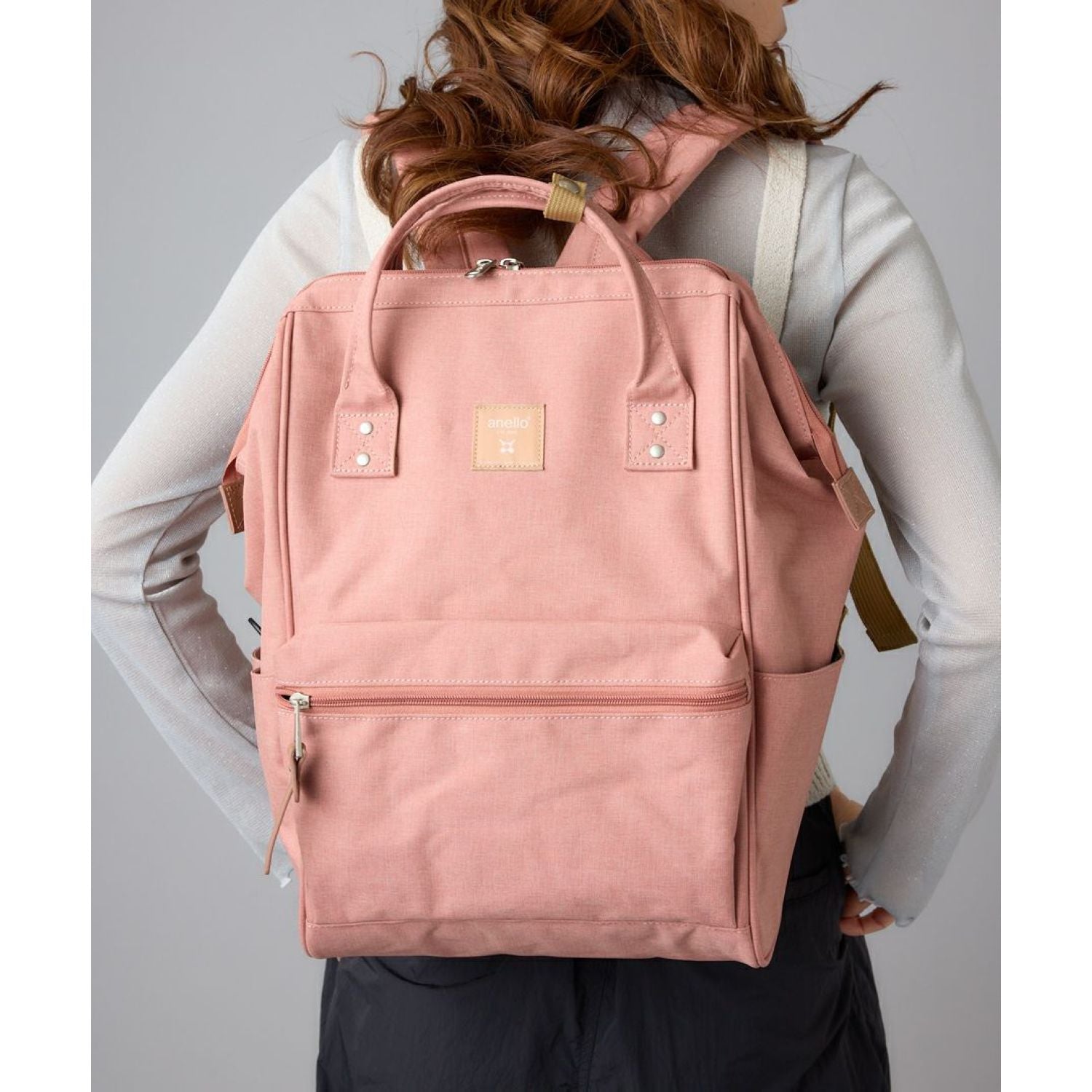 Anello CB Heather Kuchigane Backpack R (Black)