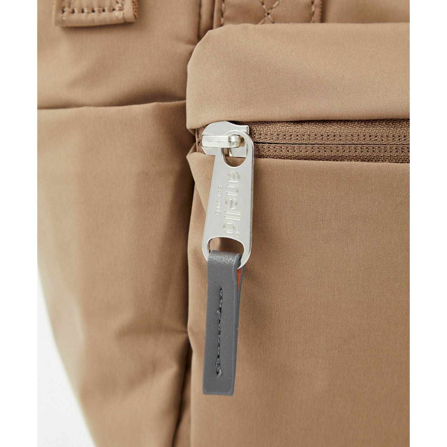 Anello Circle 2Way Mini Tote Bag (Beige)