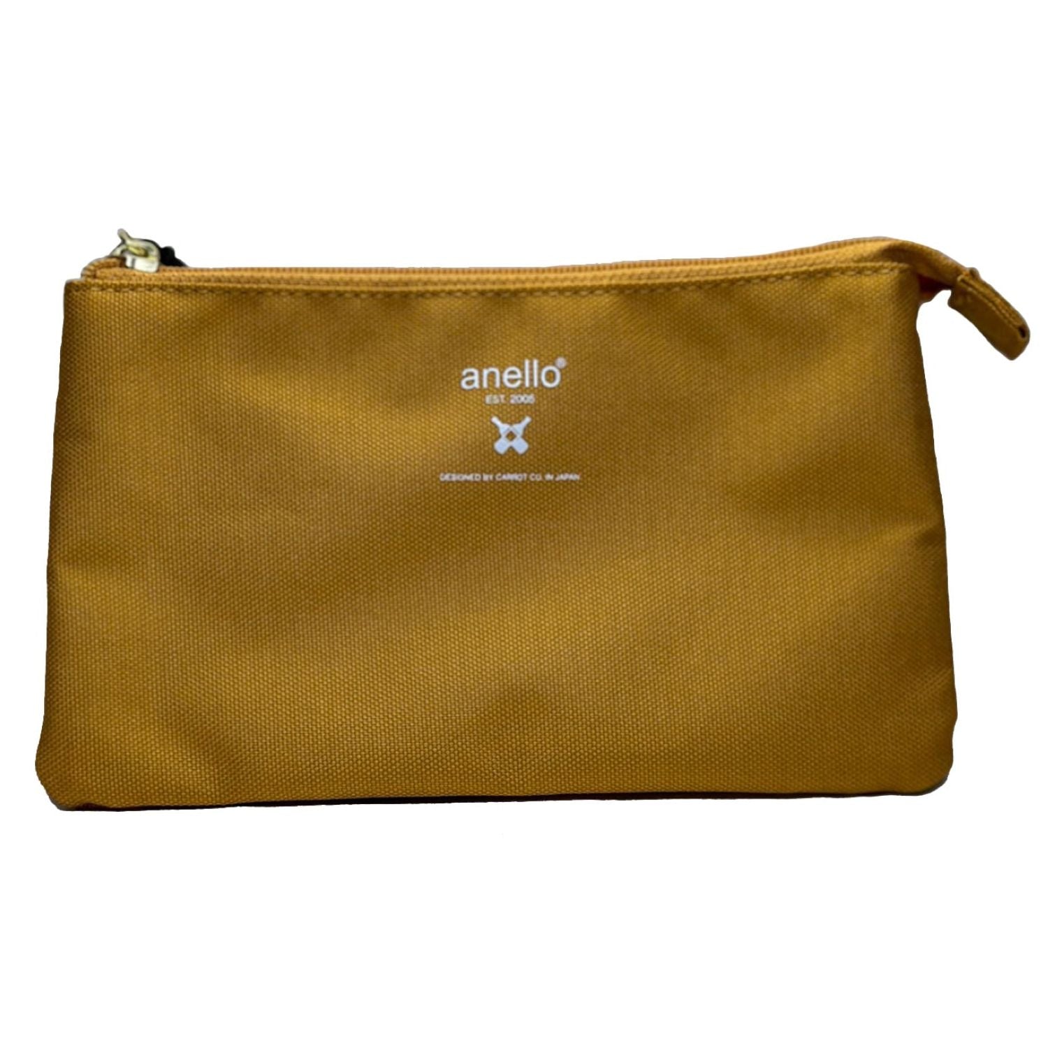 Anello Cross Bottle Pouch (Mustard)