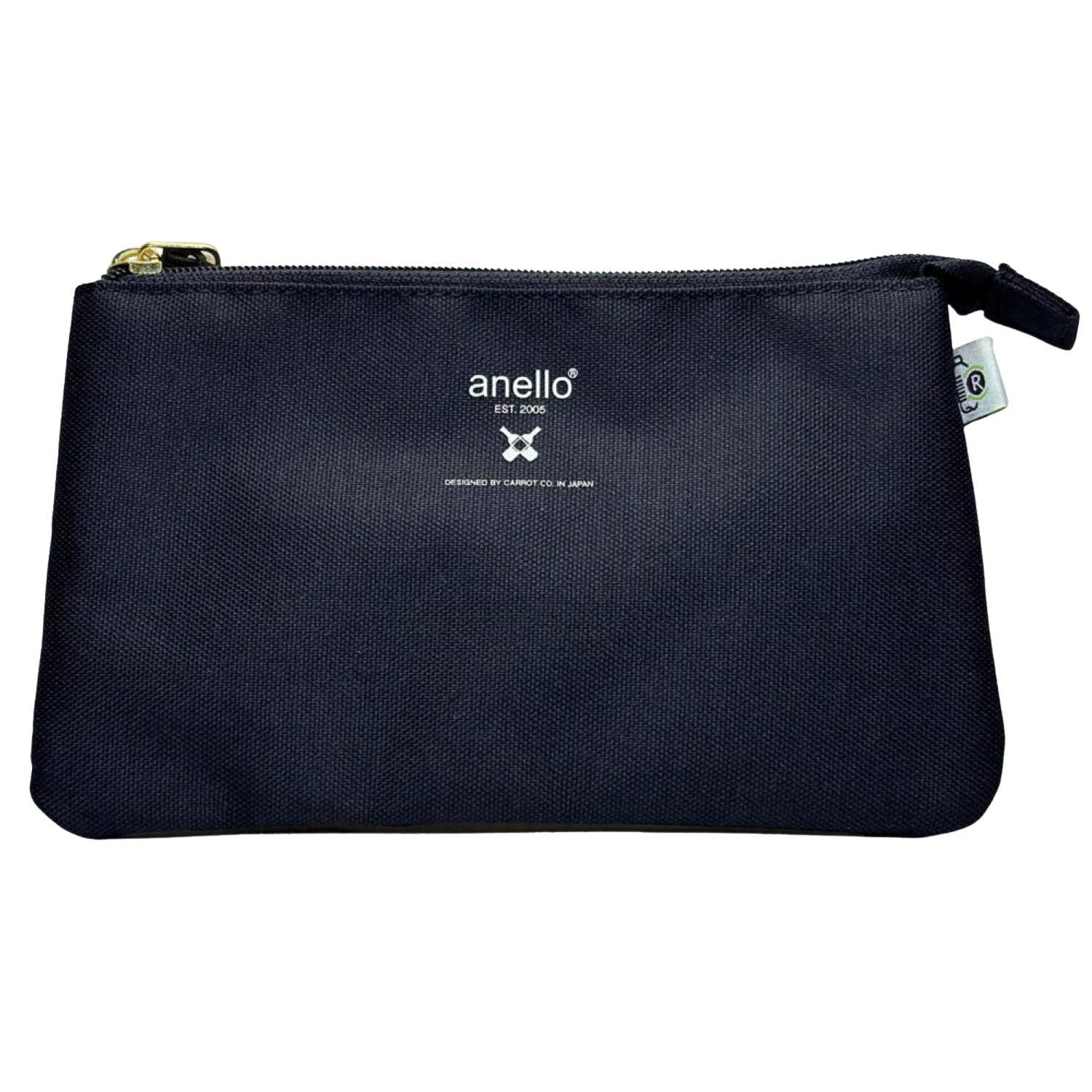 Anello Cross Bottle Pouch (Navy)
