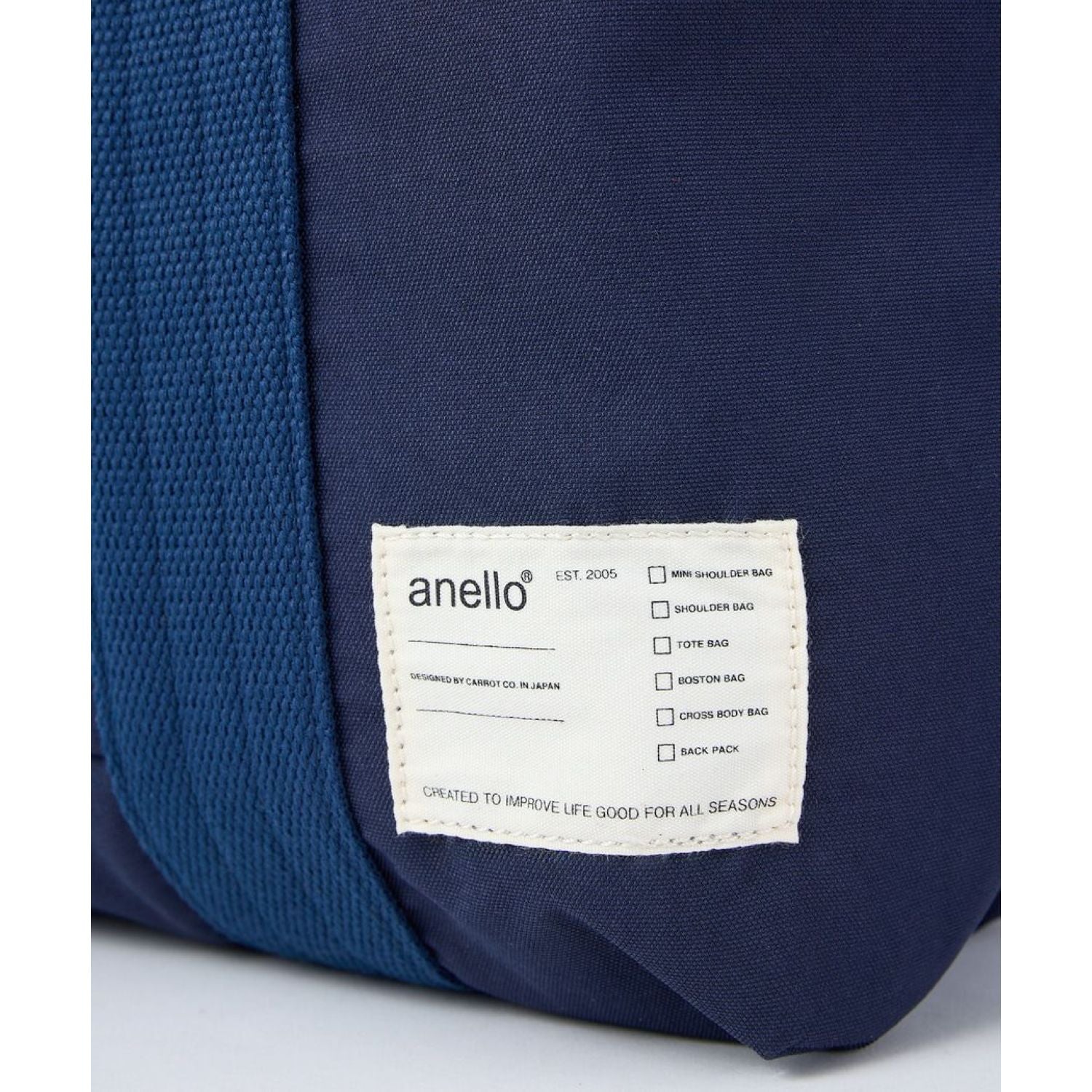 Anello Departure 2Way Boston Bag (Navy)