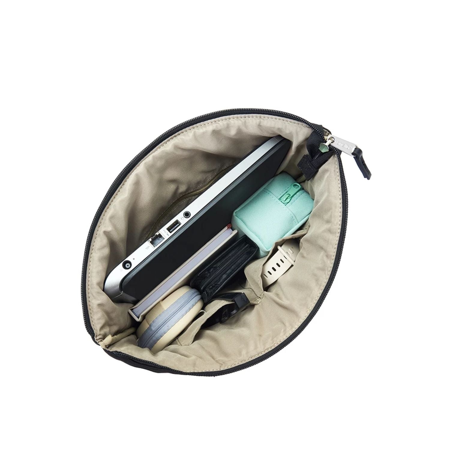 Anello Fuzzy Tote Bag (Ivory)