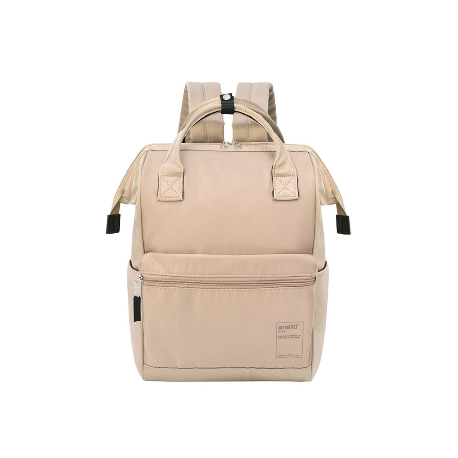 Anello New Orchard Kuchigane Backpack Slim R (Beige)