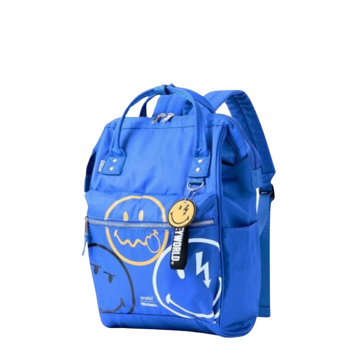 Anello SmileyWorld Charm Kuchigane Backpack Slim R (Blue)
