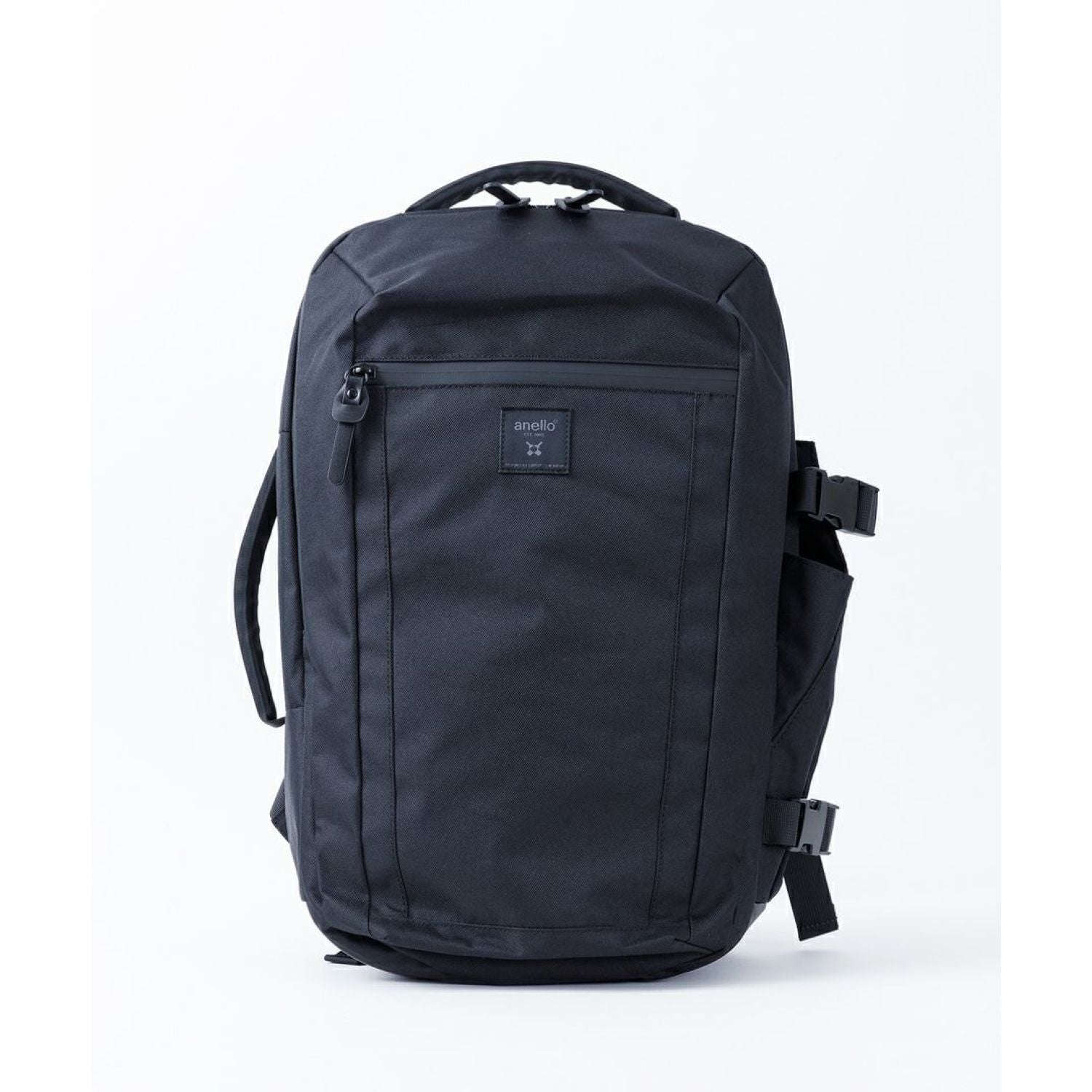 Anello Solid Multi Functional Backpack (Black)
