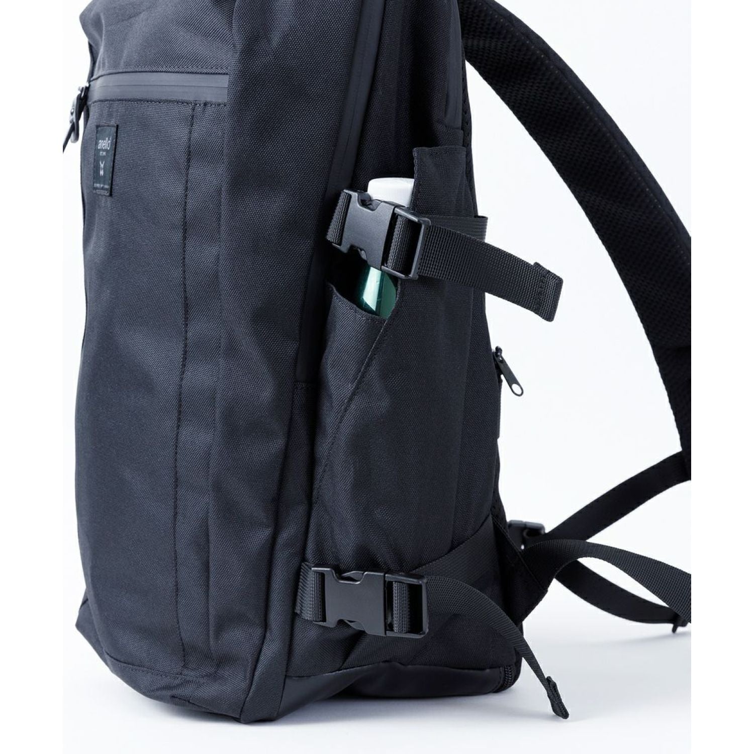 Anello Solid Multi Functional Backpack (Black)