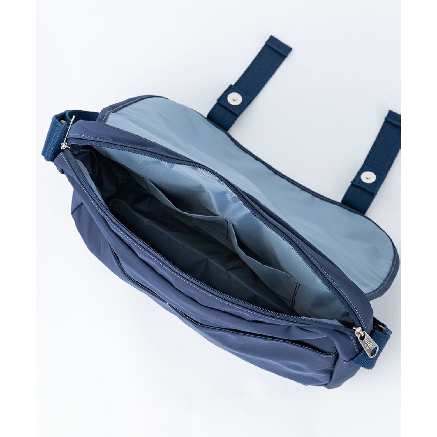 Anello Town Messenger Bag (Navy)
