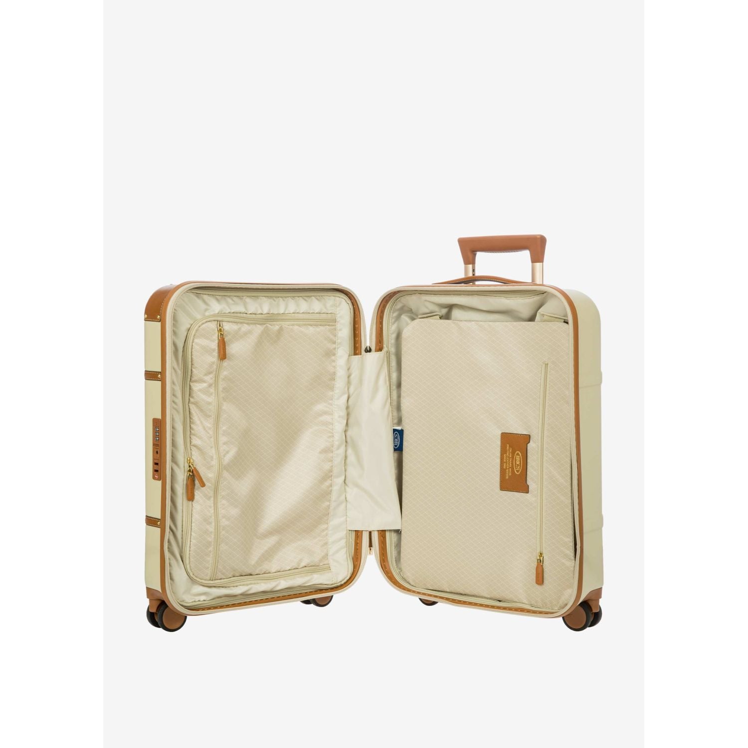BRIC'S Bellagio 3 21" Carry-On Luggage Spinner (Cream)