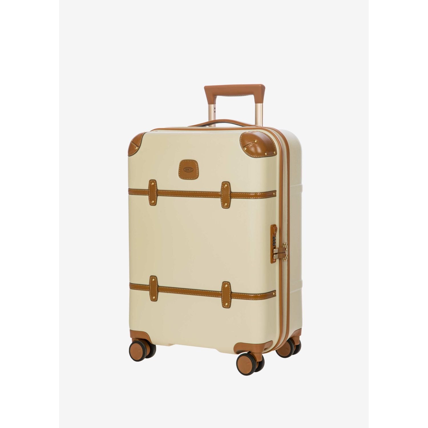 BRIC'S Bellagio 3 21" Carry-On Luggage Spinner (Cream)