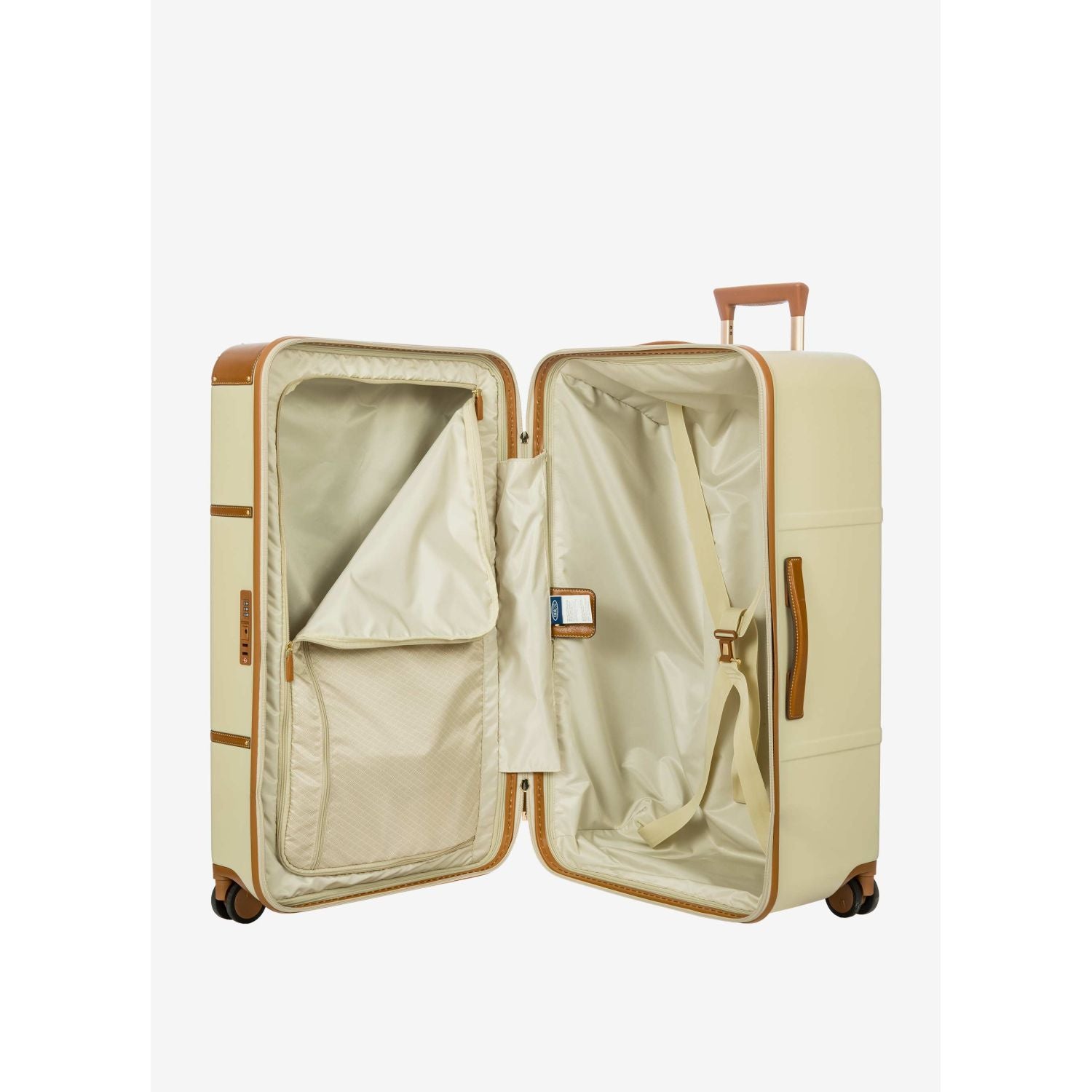 BRIC'S Bellagio 3 32" Large Luggage Spinner Trunk (Cream)