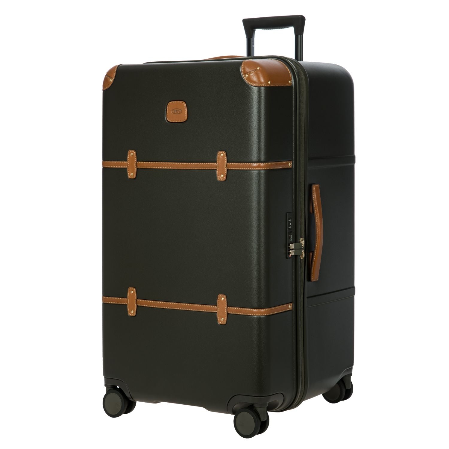 BRIC'S Bellagio 3 32" Large Luggage Spinner Trunk (Olive)