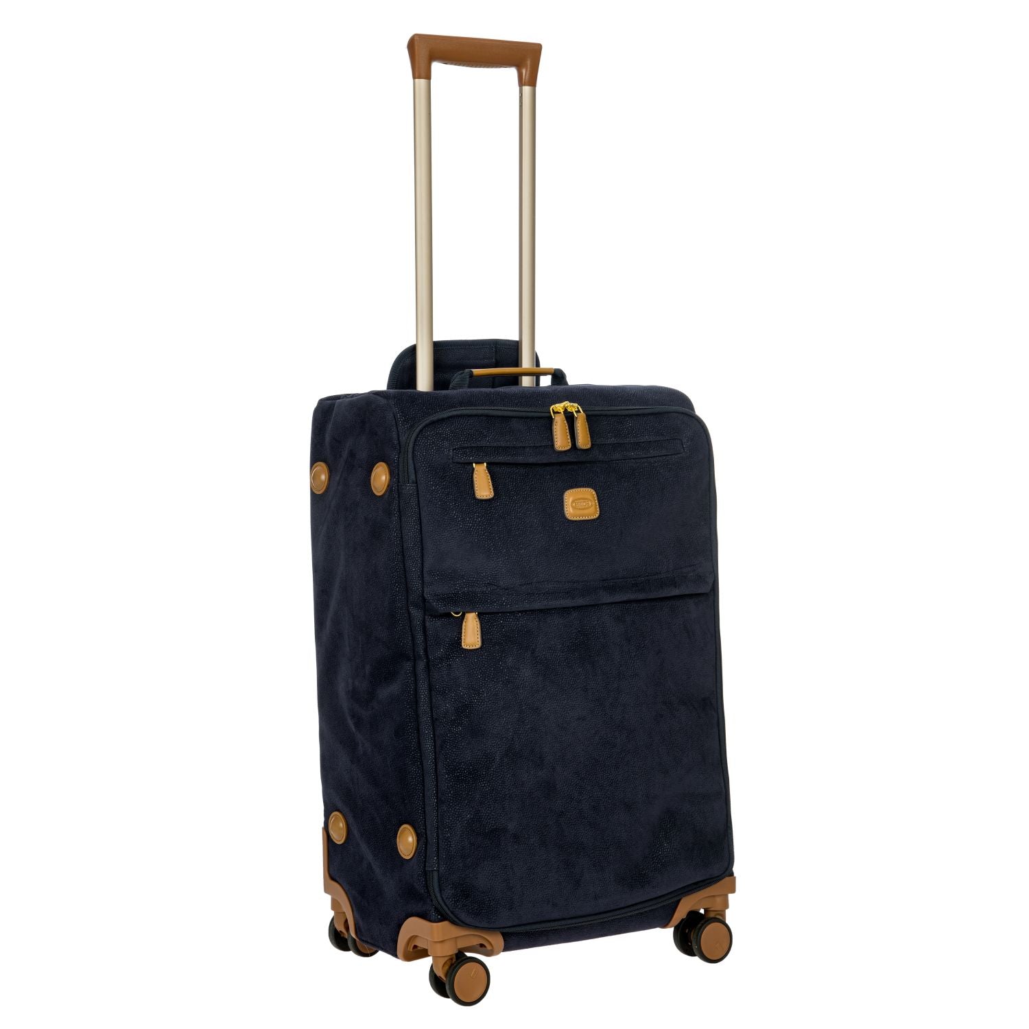 BRIC'S Life 28" Medium Luggage With Front Access Opening Spinner (Blue)
