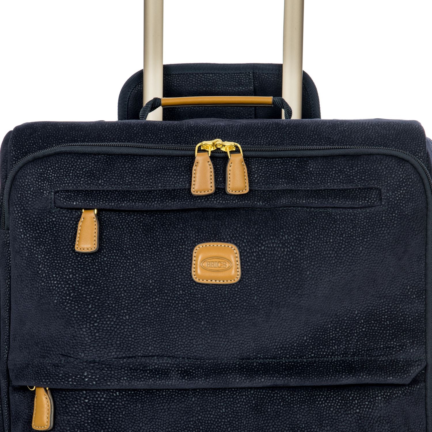 BRIC'S Life 28" Medium Luggage With Front Access Opening Spinner (Blue)