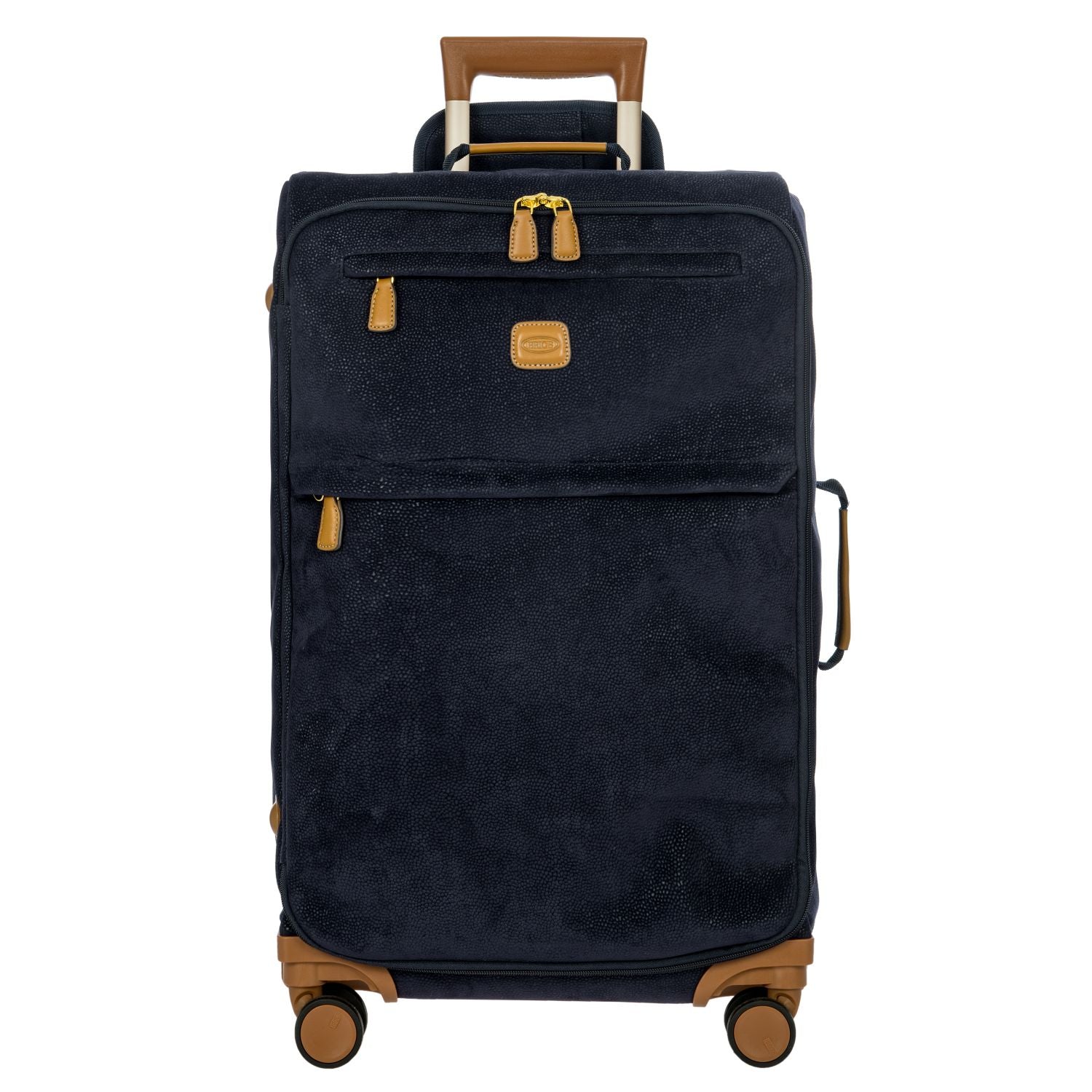 BRIC'S Life 28" Medium Luggage With Front Access Opening Spinner (Blue)
