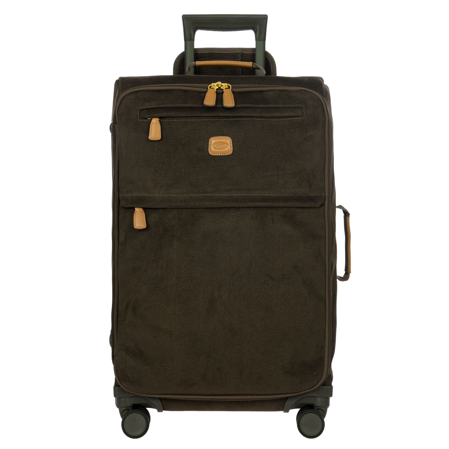 BRIC'S Life 28" Medium Luggage With Front Access Opening Spinner (Olive)